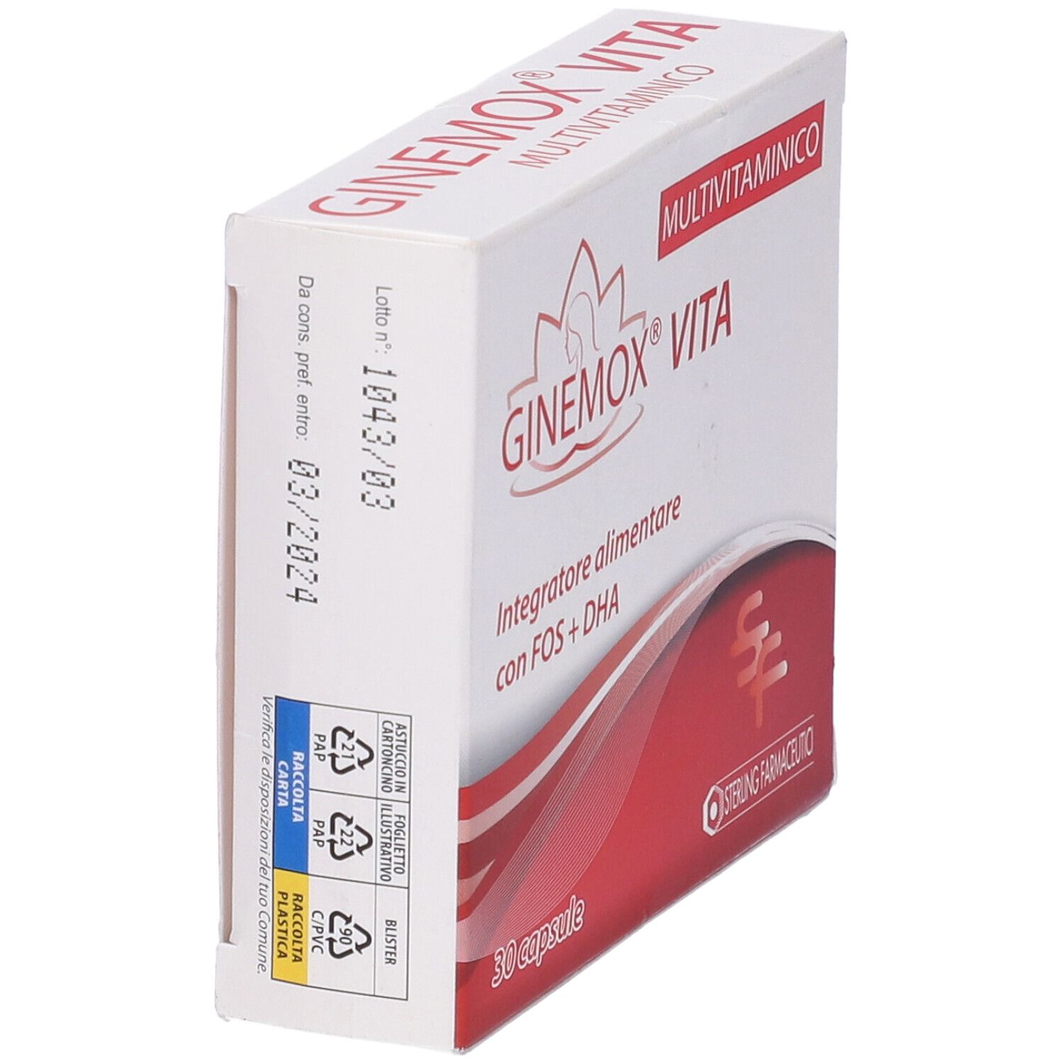 Ginemox Vita 30 Capsule