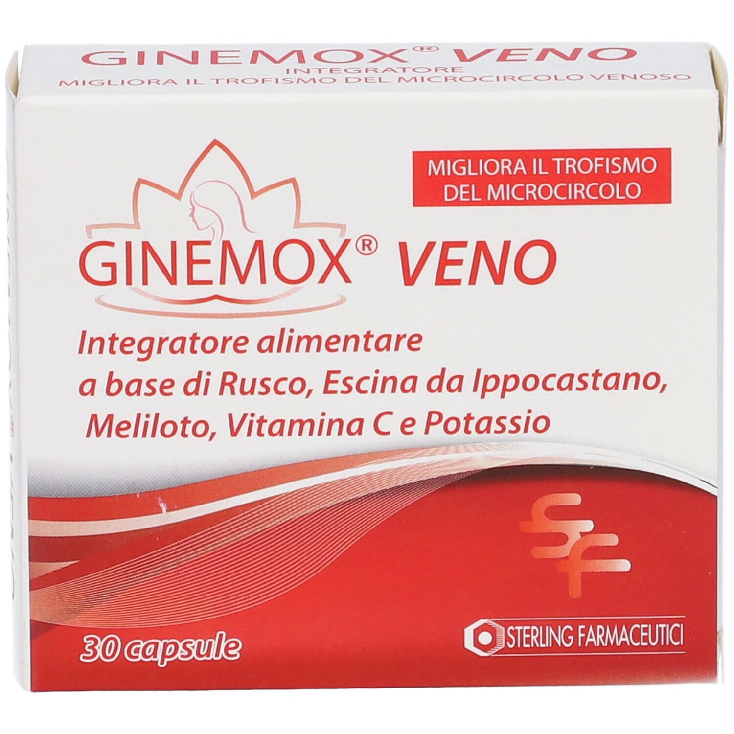 Ginemox Veno 30 Capsule