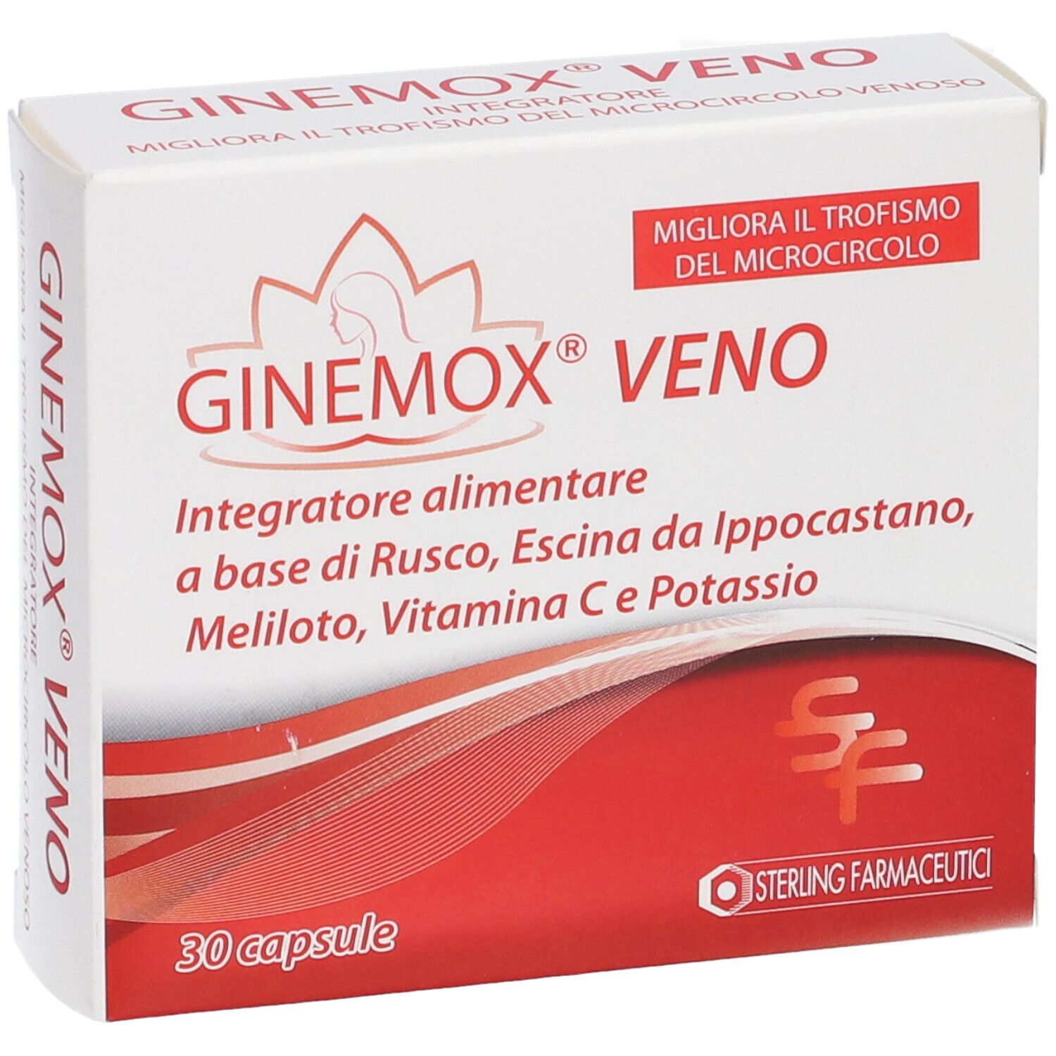 Ginemox Veno 30 Capsule