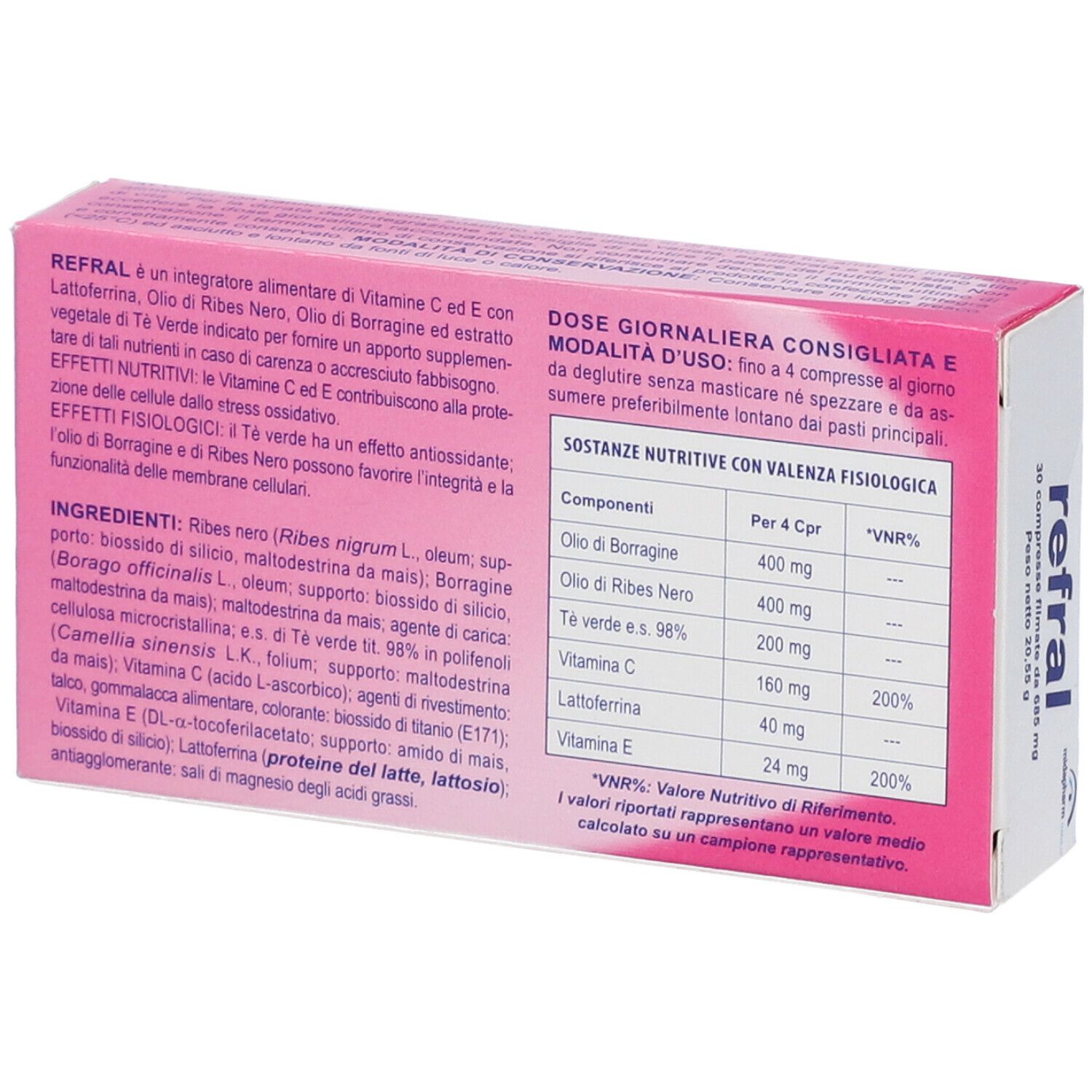 Refral 30 Compresse
