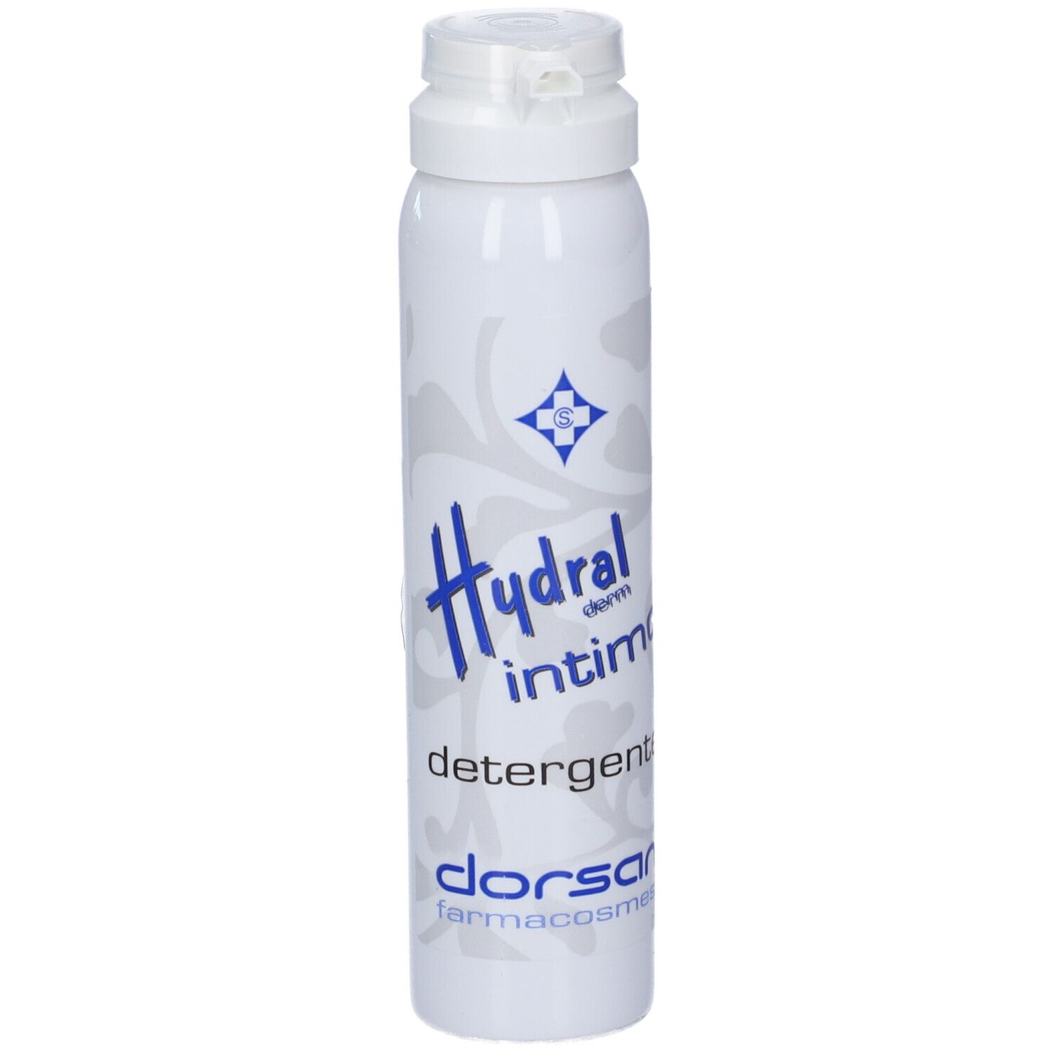 Detergente spray Hydral Intim di Dorsafarmacose, bomboletta da 150ml.