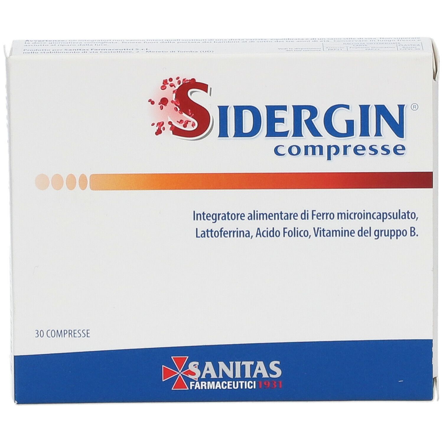 SIDERGIN® compresse