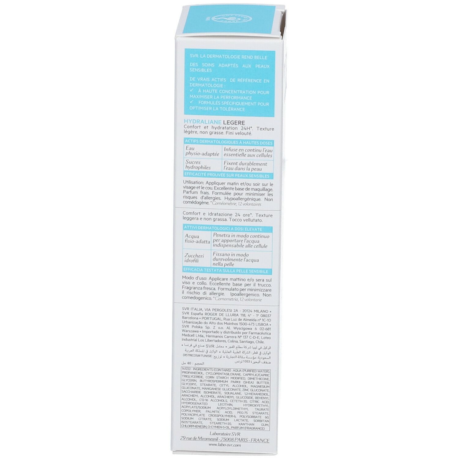 SVR Hydraliane Crème Légère