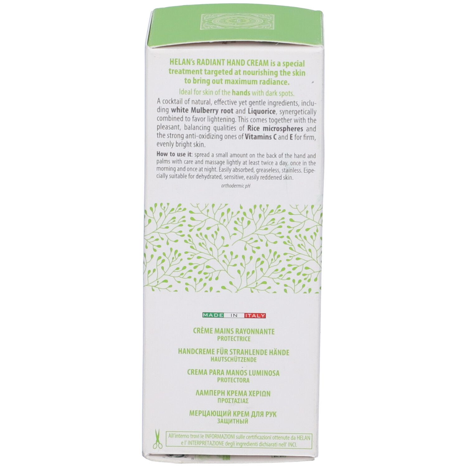 Muschio Bianco Crema Mani