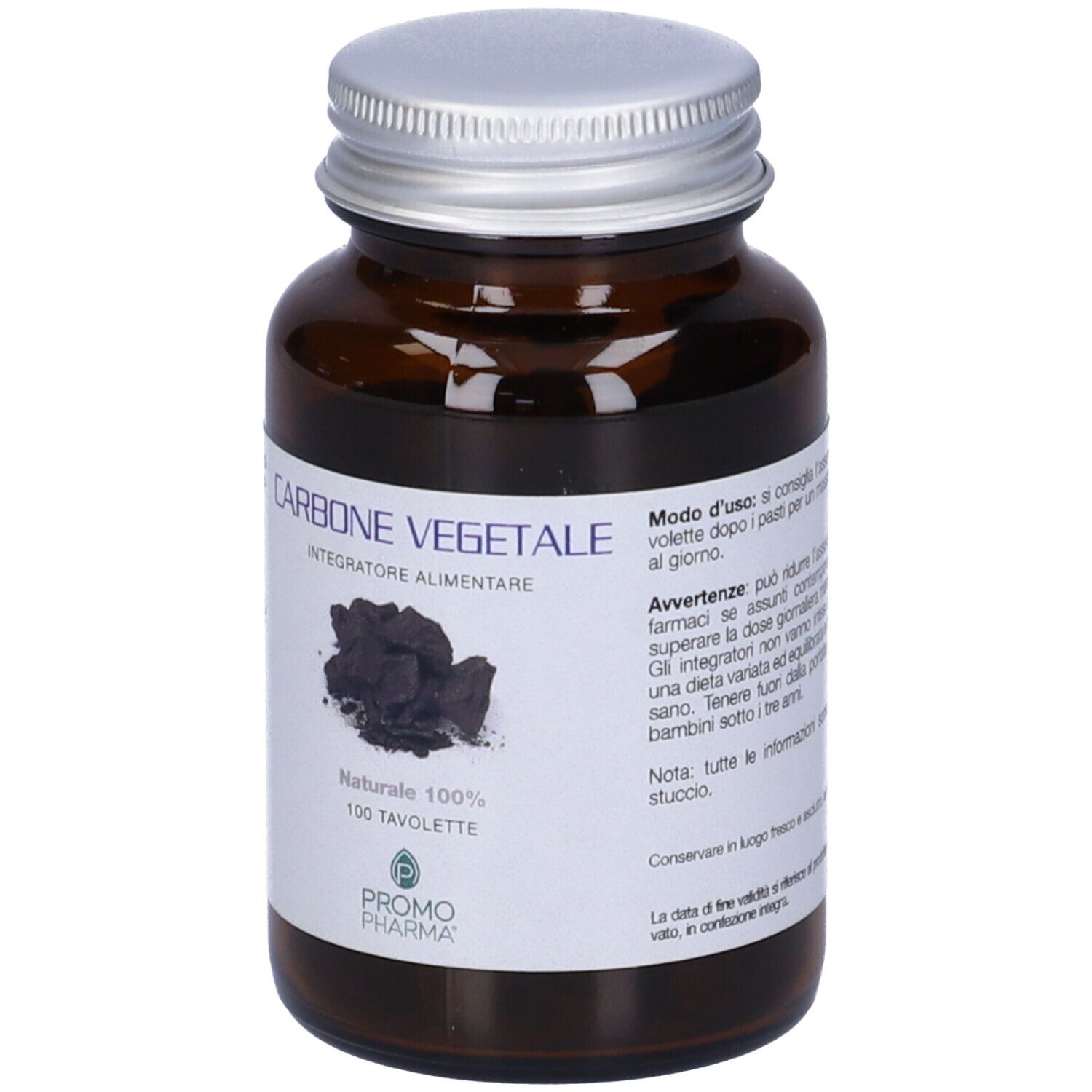 Carbone Vegetale 100 Compresse