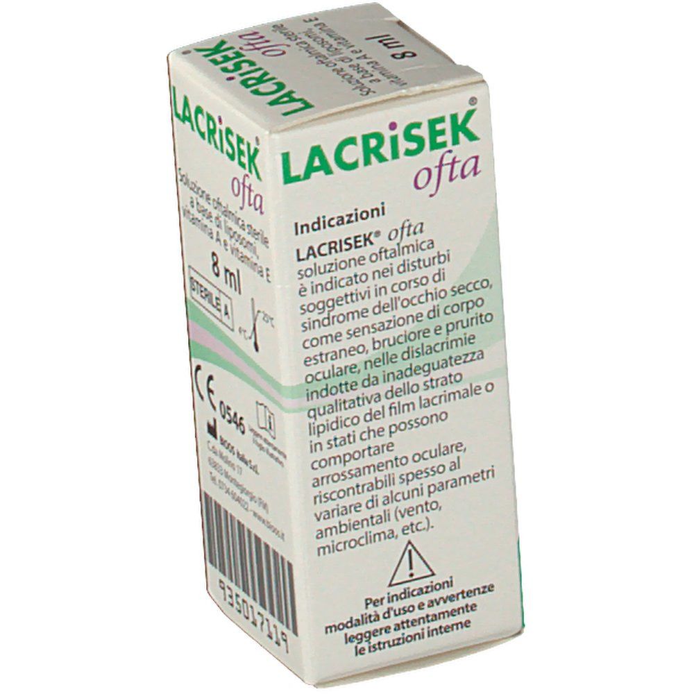 Lacrisek® Ofta Soluzione Oftalmica Sterile