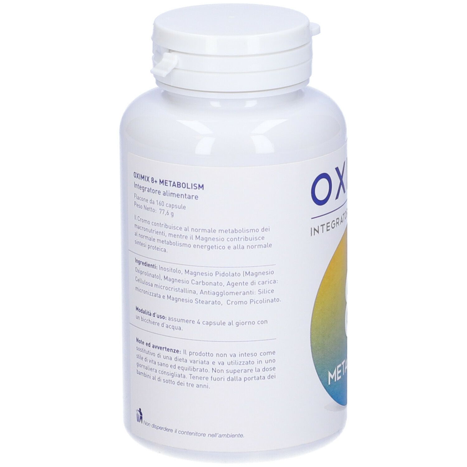 Oximix 8+ Metabolism 160 Capsule