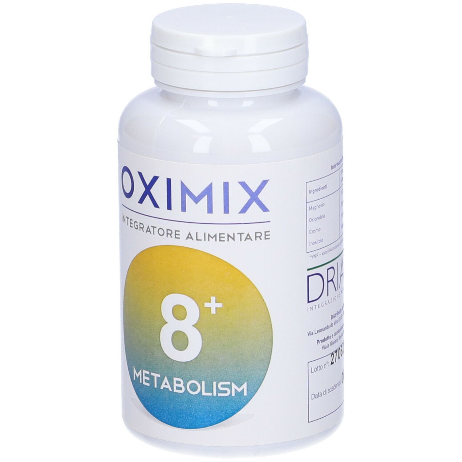 Oximix 8+ Metabolism 160 Capsule