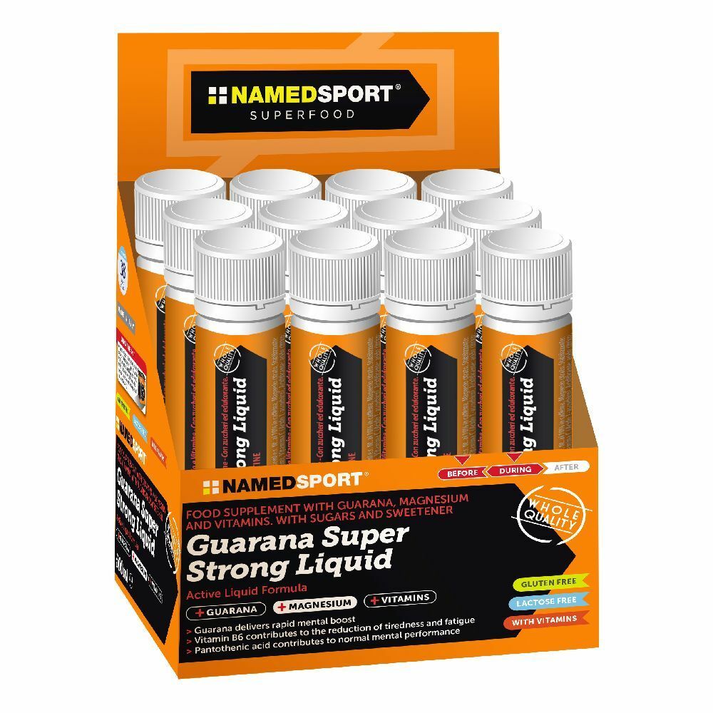 NAMEDSPORT® Guarana' Super Strong Liquid - Fiala