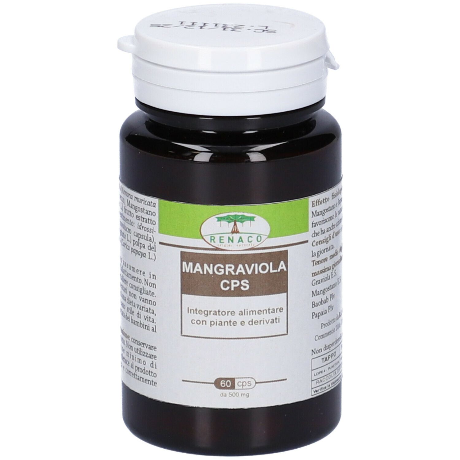 Mangraviola Cps 60 Capsule 500 Mg