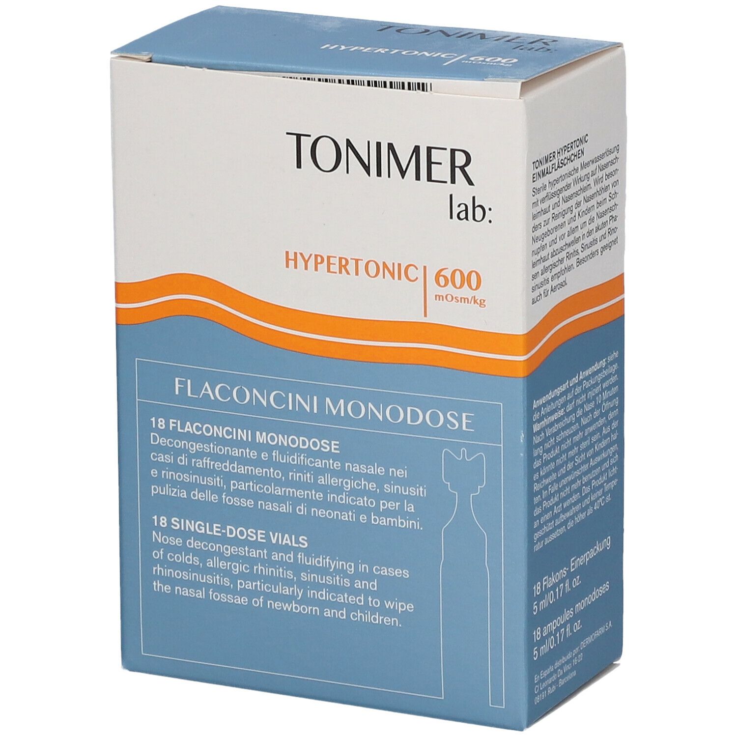 Tonimer Lab Hypertonic Flaconcini Monodose
