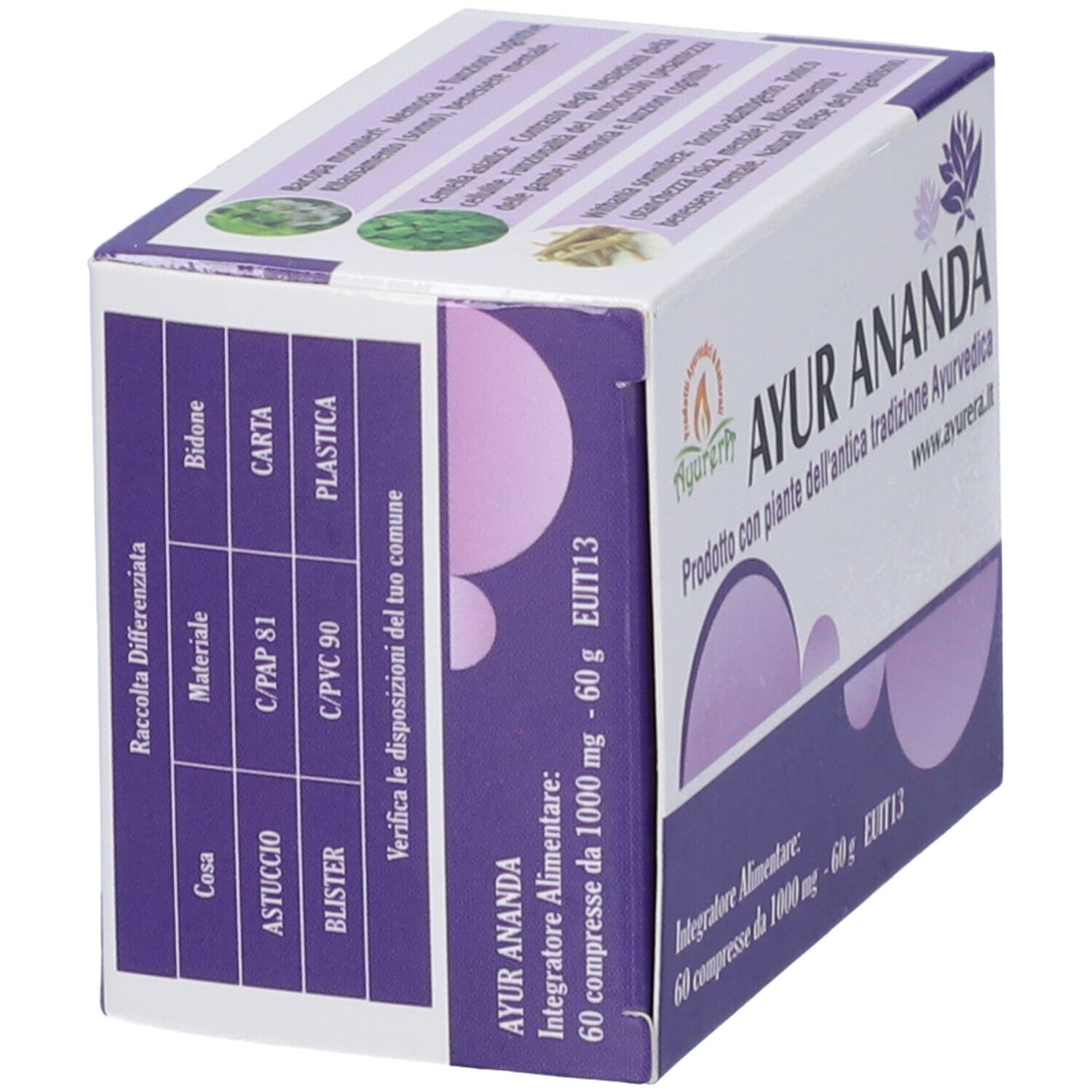 Ayur Ananda Nt 60 Compresse