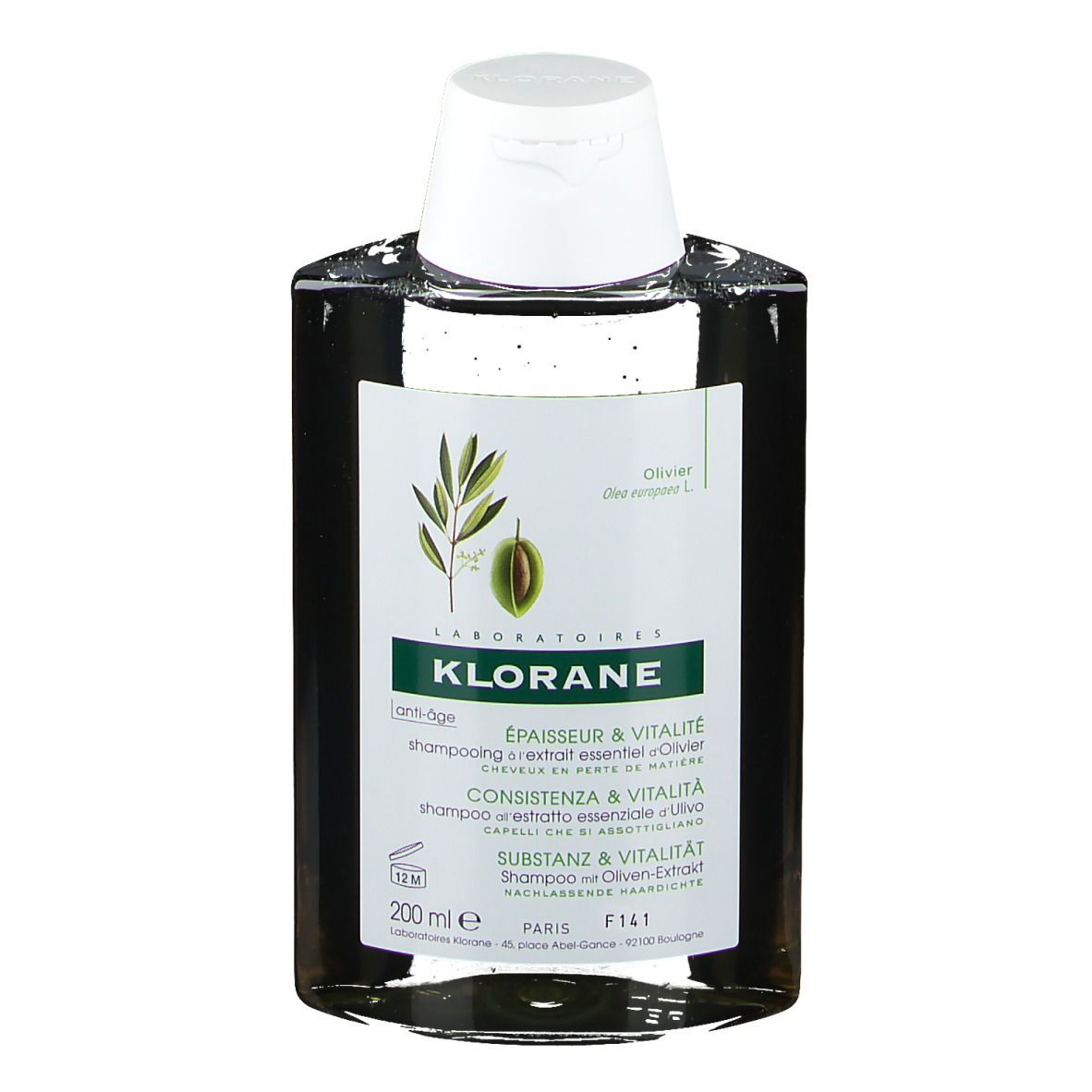 KLORANE Shampoo all'estratto essenziale d'Ulivo