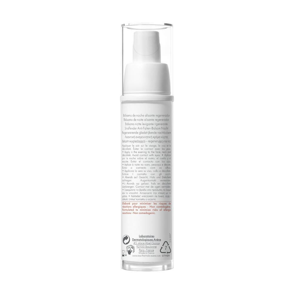Avène Physiolift Notte Balsamo Levigante Rigenerante