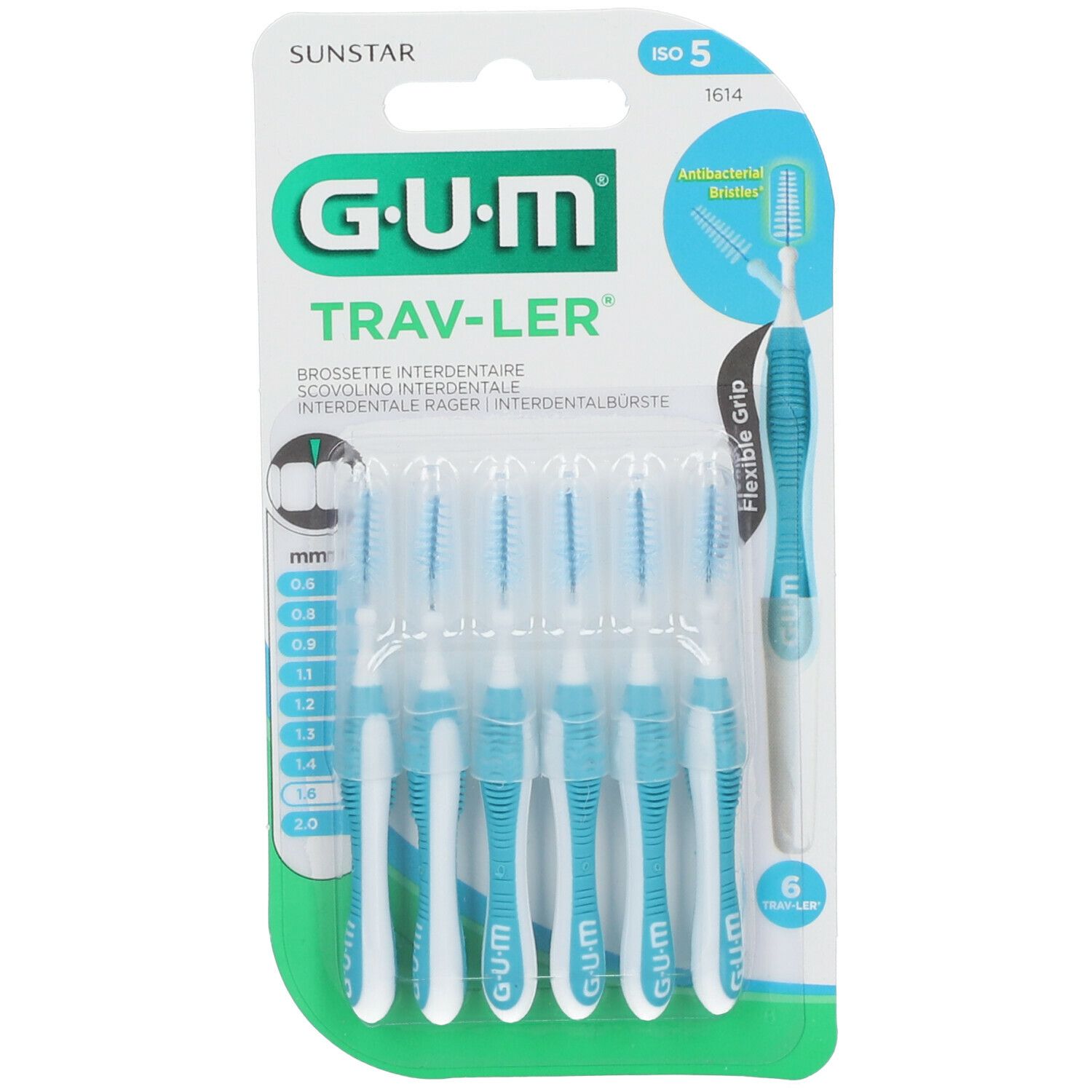 Gum® Trav-ler Scovolino 1,6 mm ISO 5