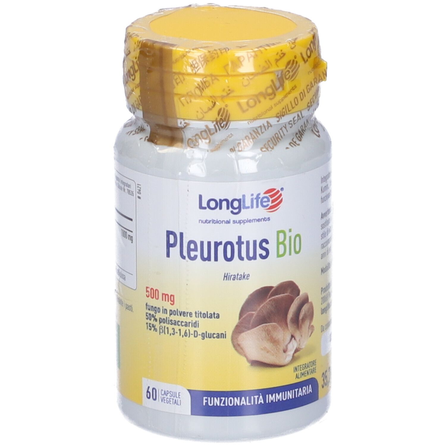 Longlife Pleurotus Bio 60Cps