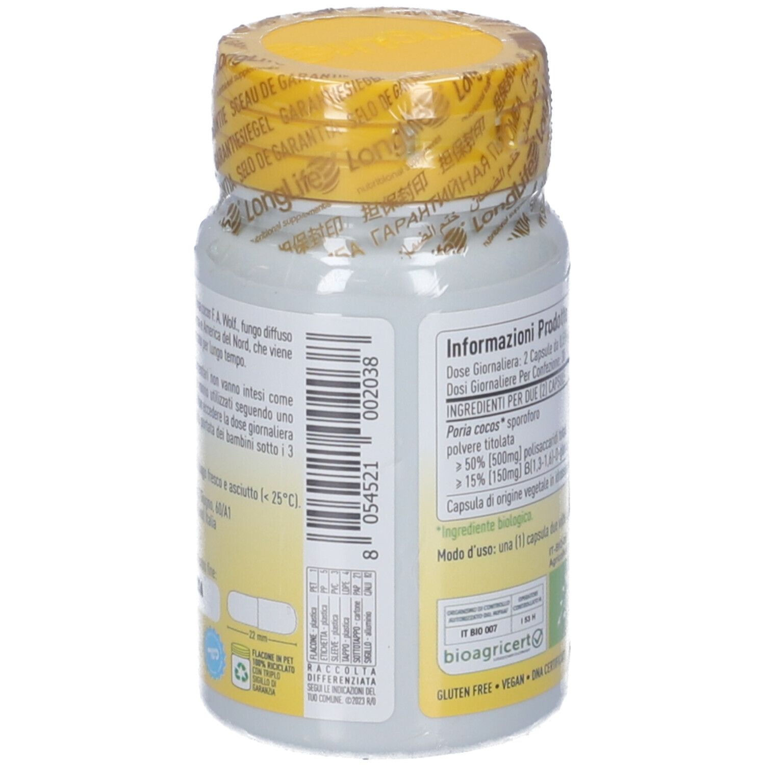 Longlife Poria Bio 60 Capsule