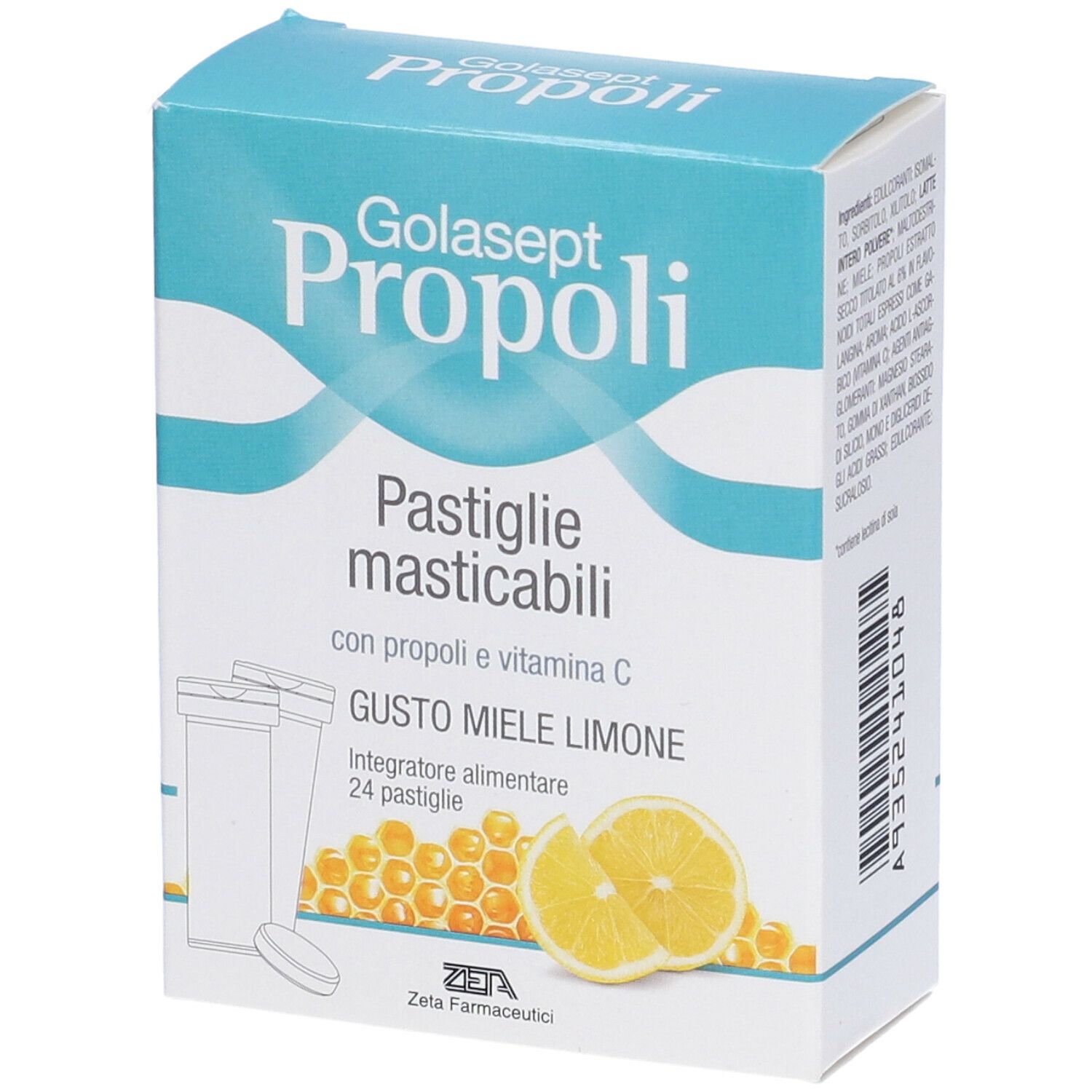 Zeta Farmaceutici Golasept Propoli Pastiglie masticabili