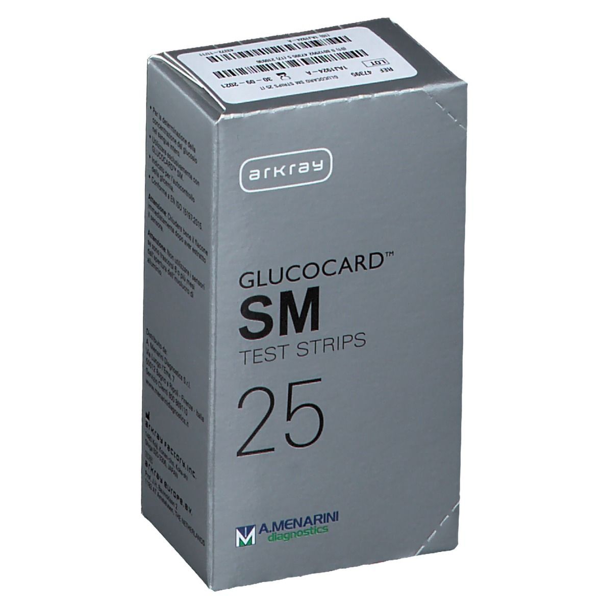 Glucocard® SM Test Strips 25 Strisce