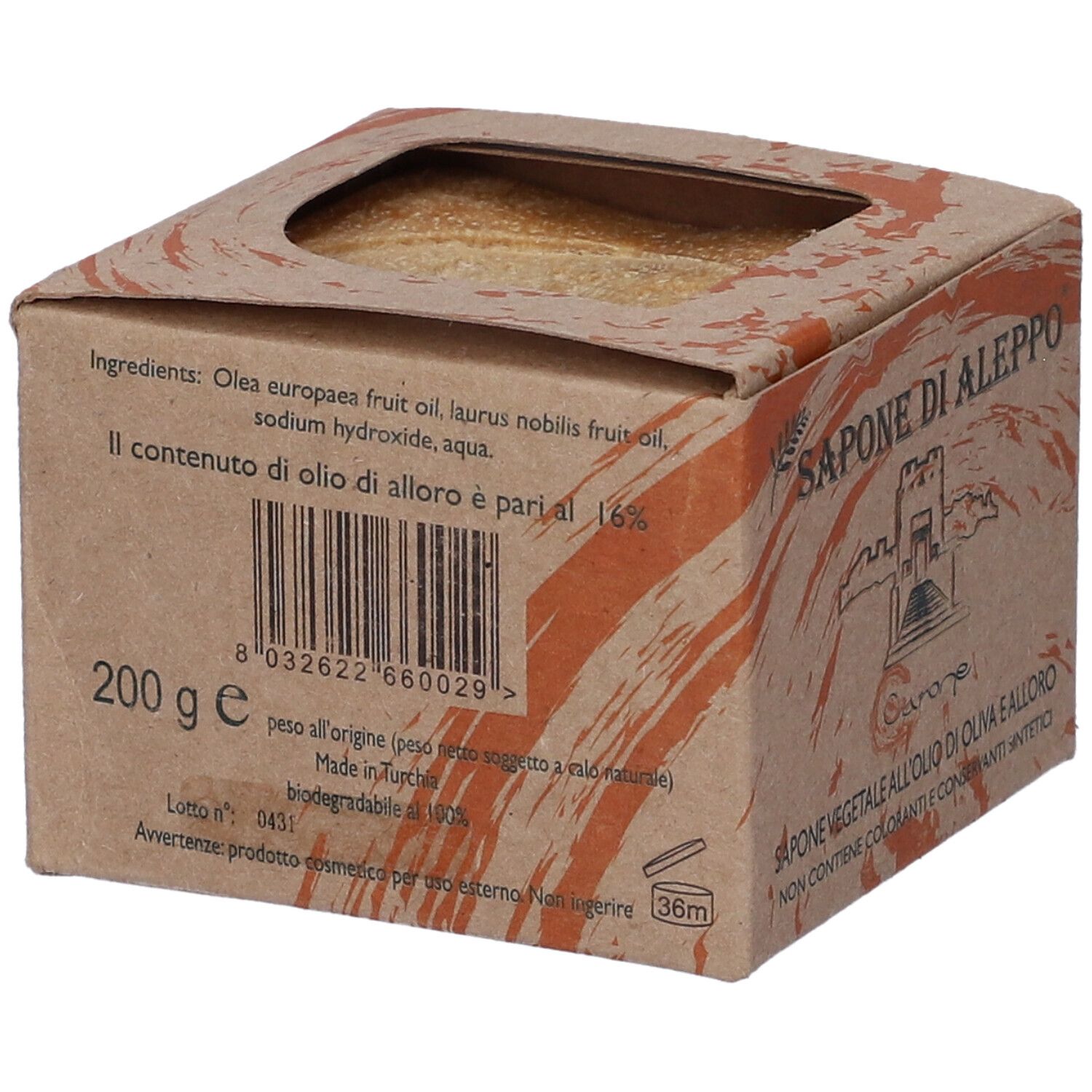 Sapone Di Aleppo 200 G