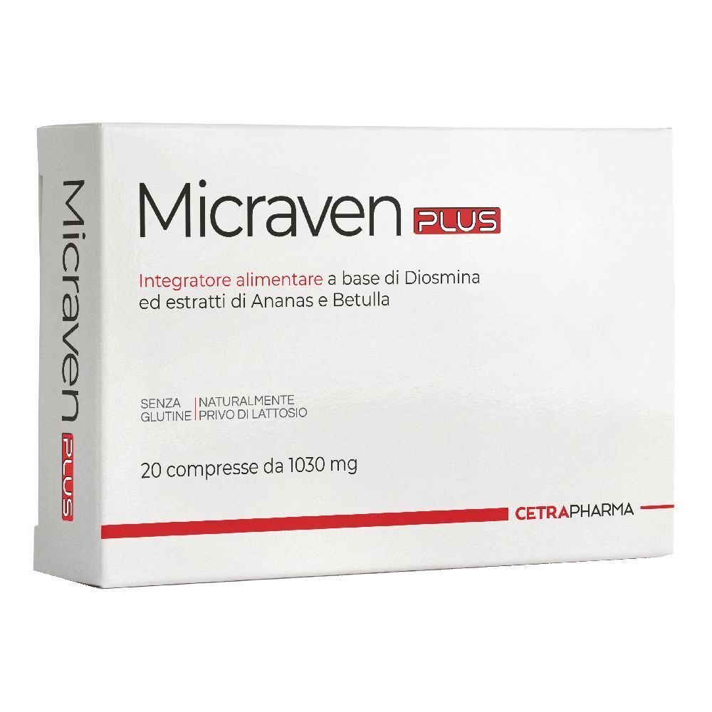 Micraven Plus 20 Compresse Da 1030 Mg