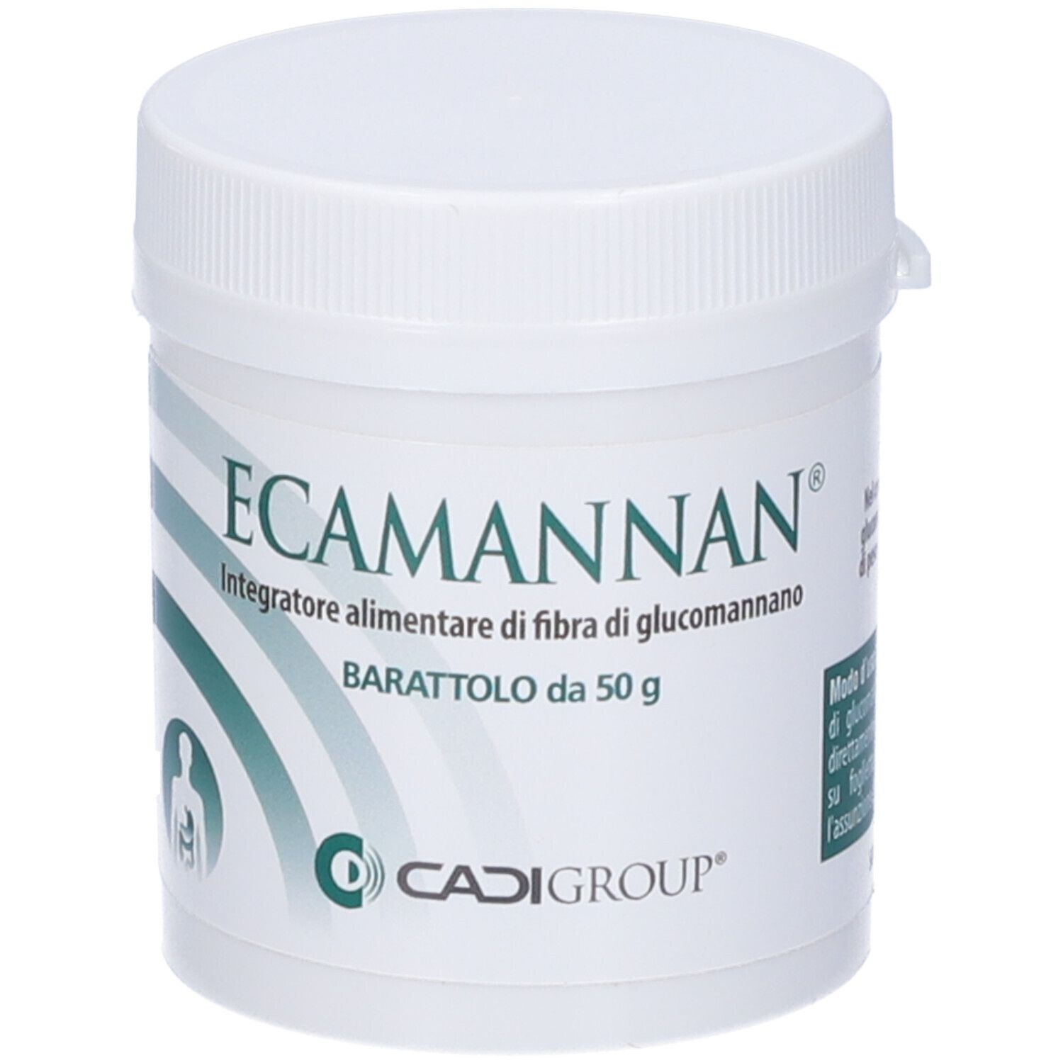 Ecamannan Polvere 50 G Senza Zuccheri