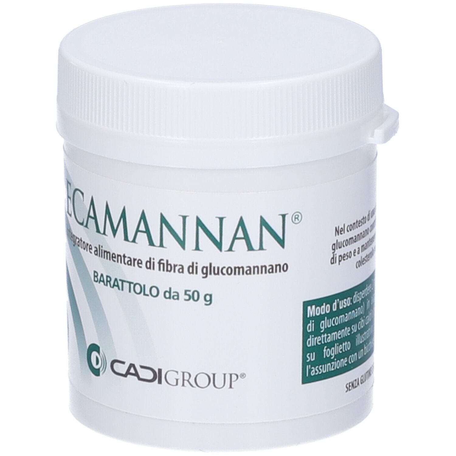 Ecamannan Polvere 50 G Senza Zuccheri