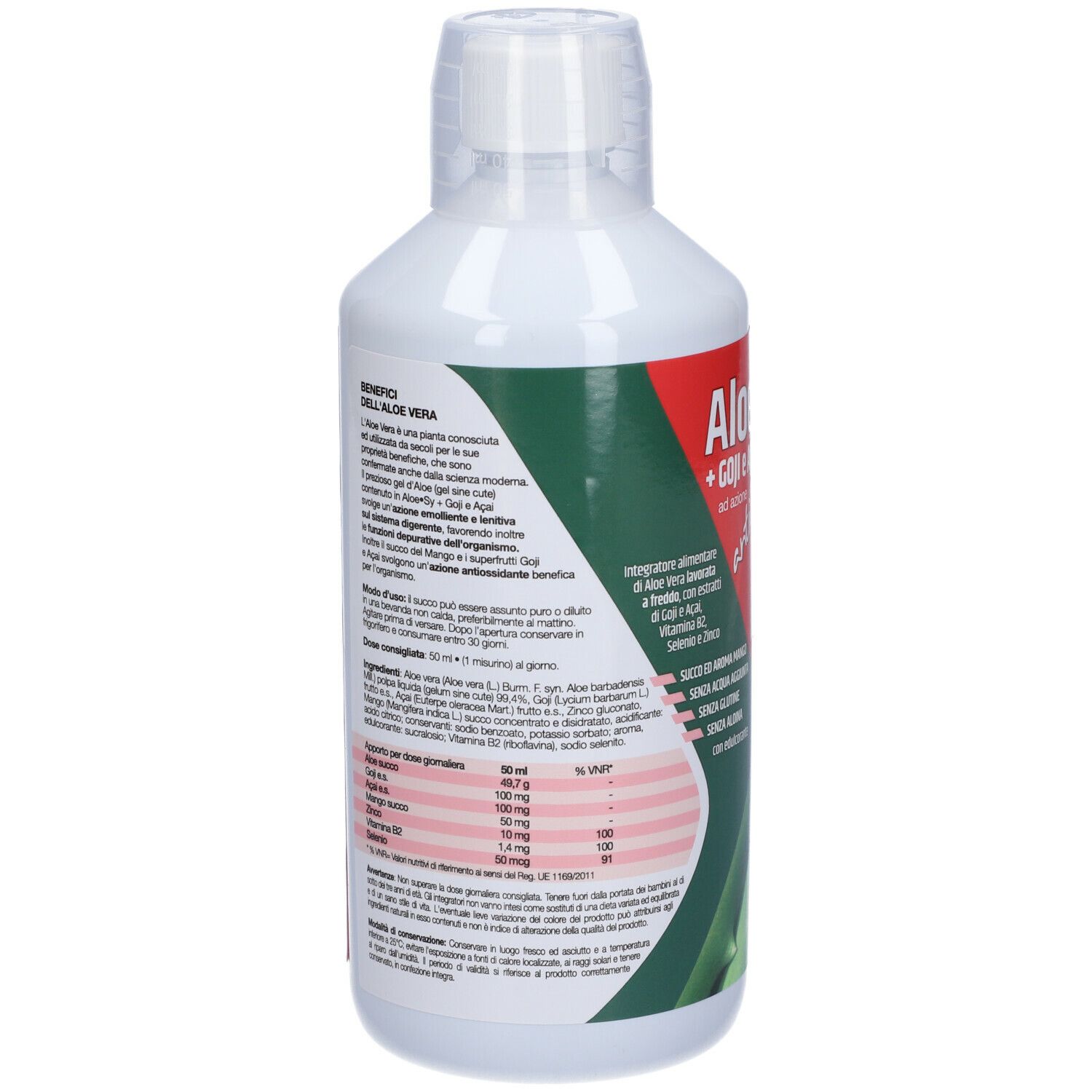 Syrio Aloe.Sy  GOJI E AÇAI  antiossidante