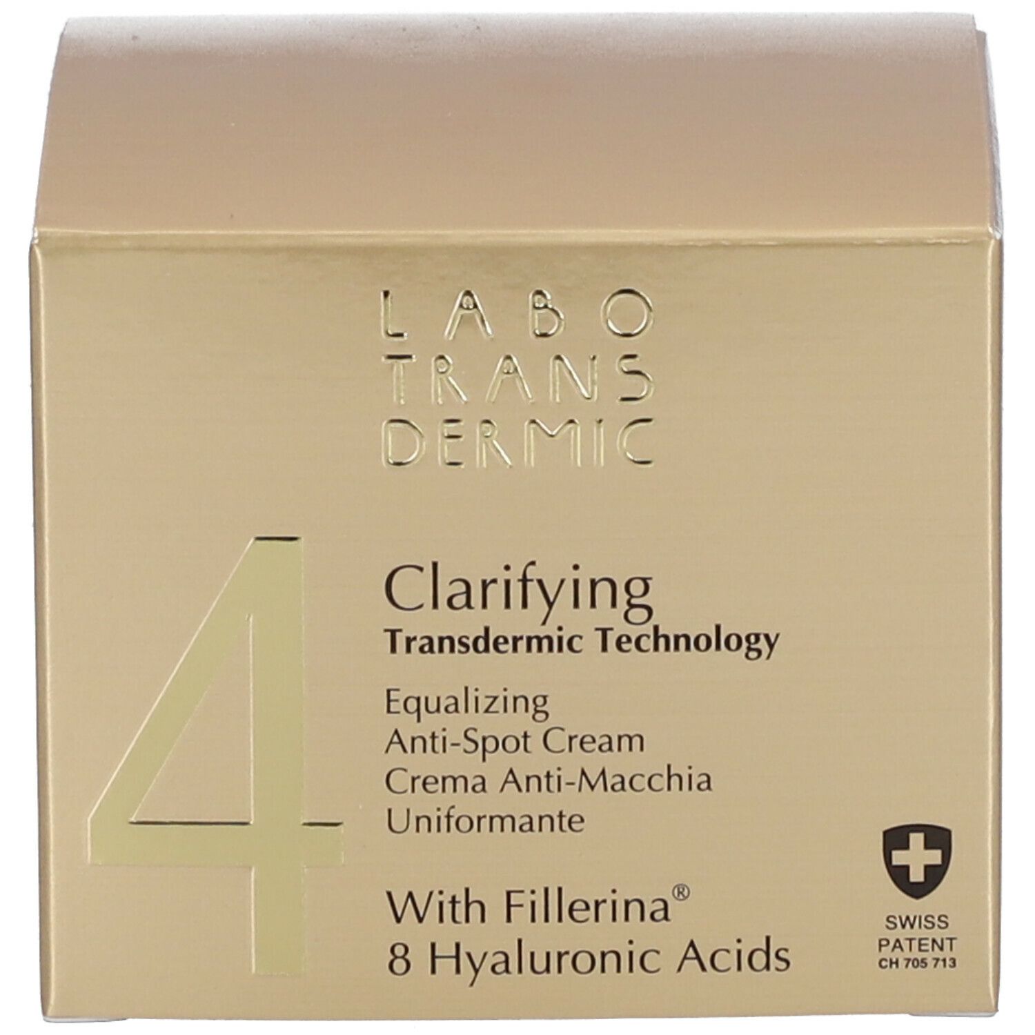 LABO TRANSDERMIC 4 Crema Anti-Macchia Uniformante 50 ml - Redcare