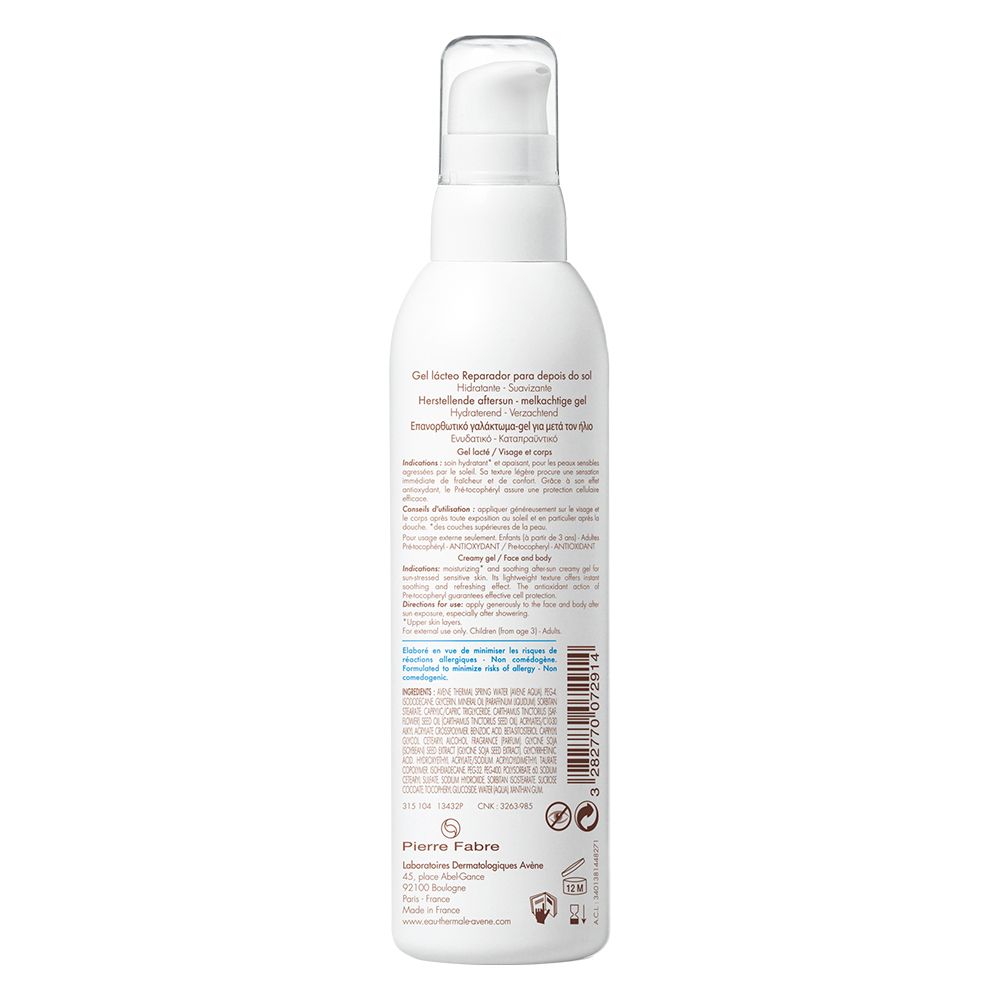 Avène Latte Ristrutturante Doposole