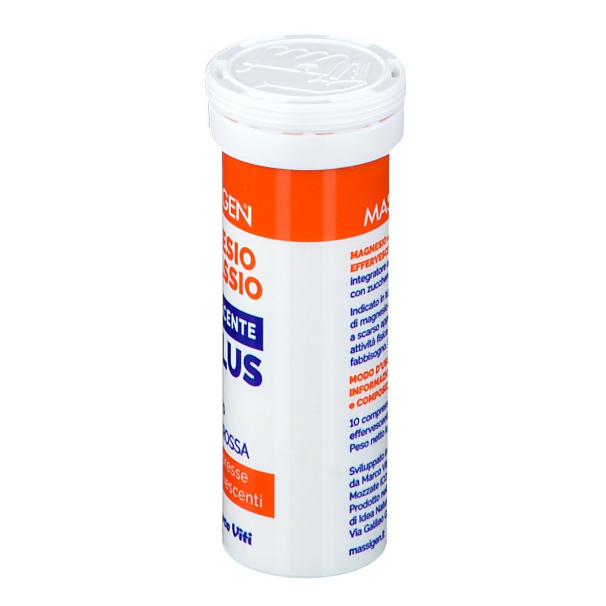 MASSIGEN® Magnesio e Potassio Effervescente Forte