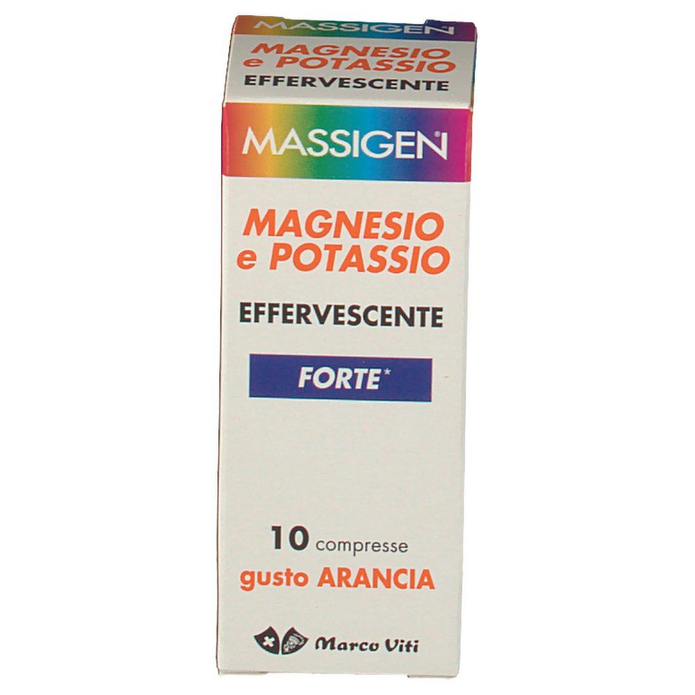 MASSIGEN® Magnesio e Potassio Effervescente Forte