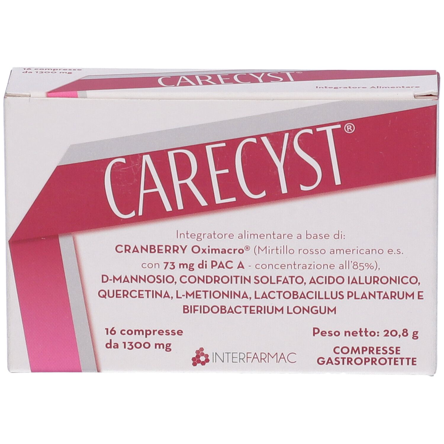 Carecyst 16 Compresse Gastroprotette