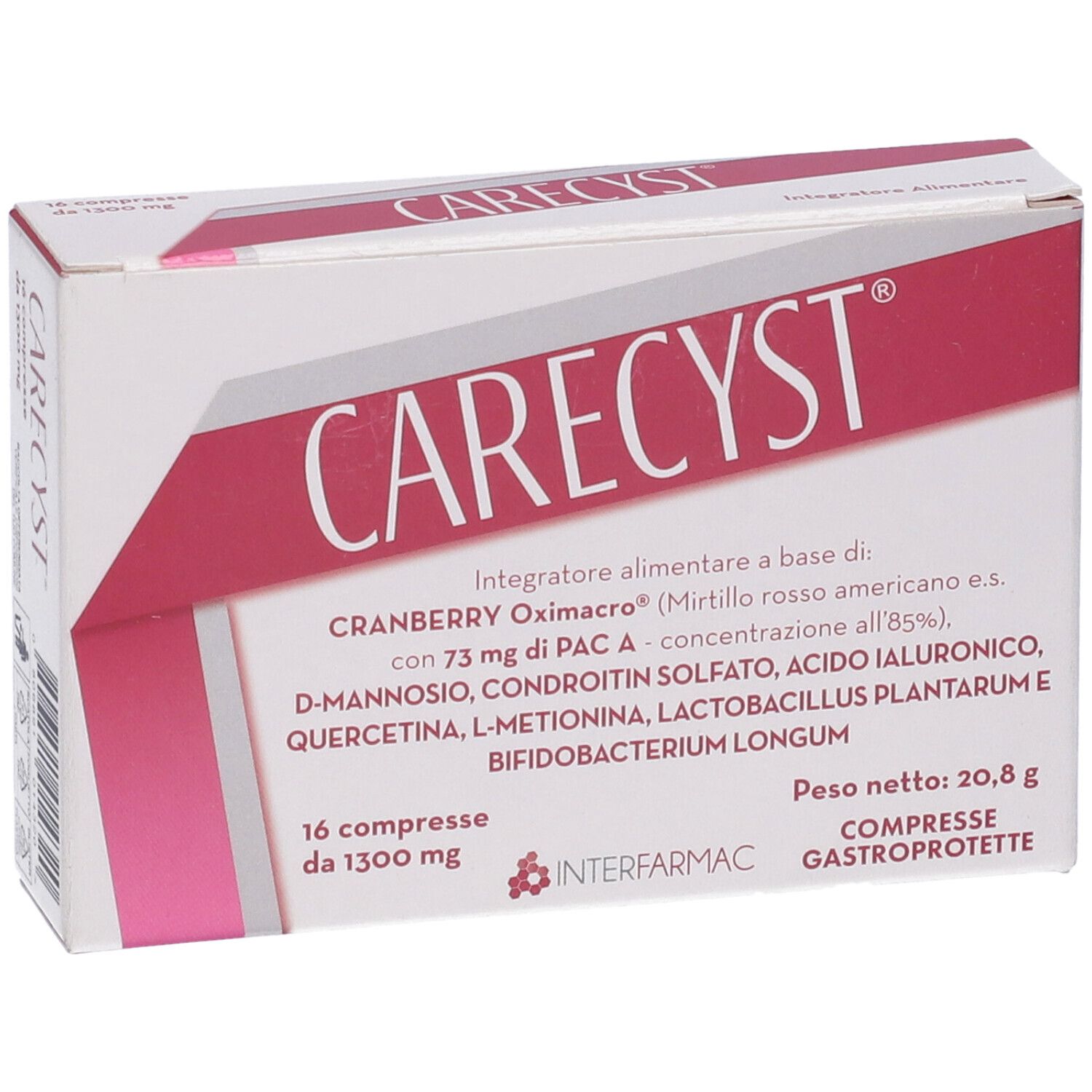 Carecyst 16 Compresse Gastroprotette