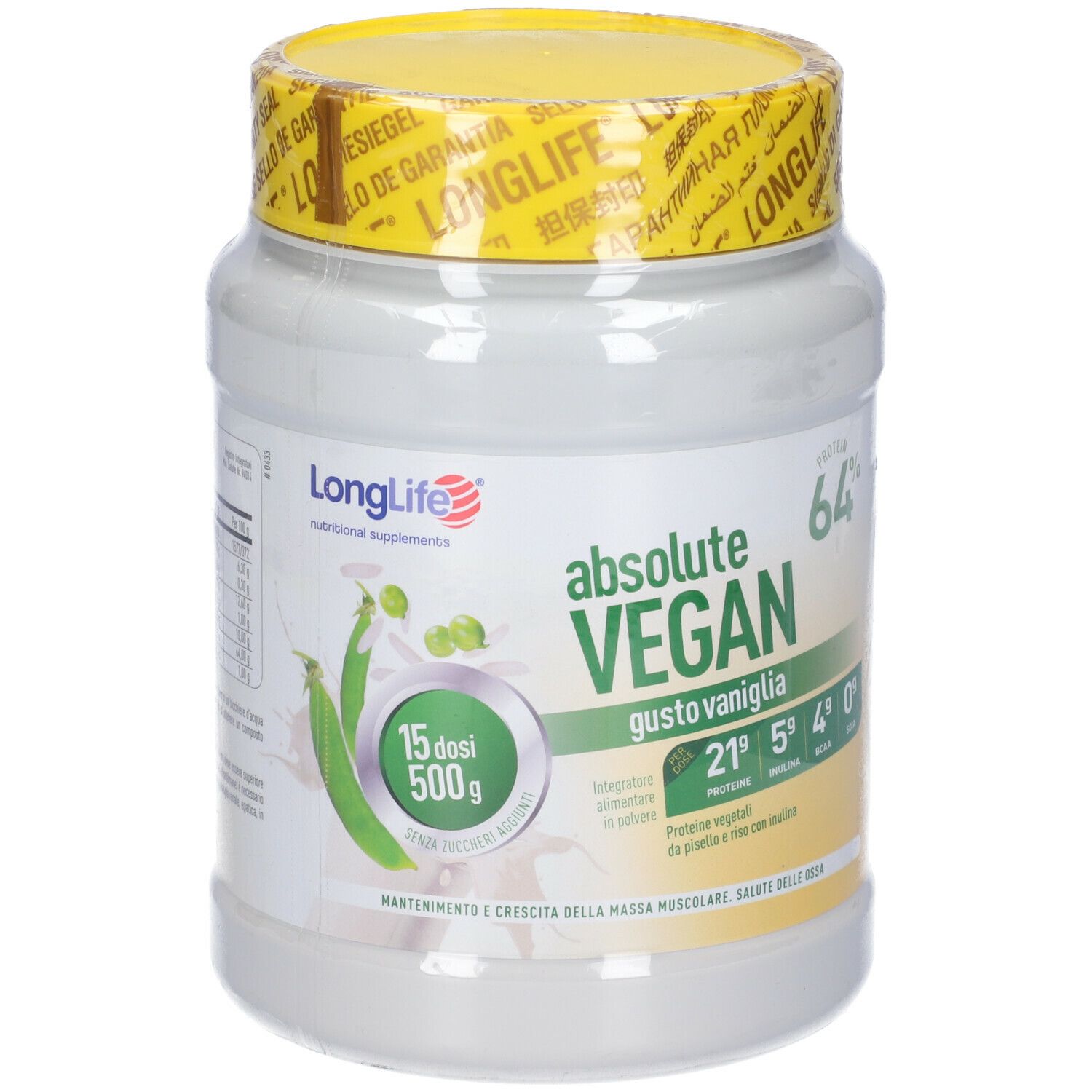 Longlife Absolute Vegan 500G