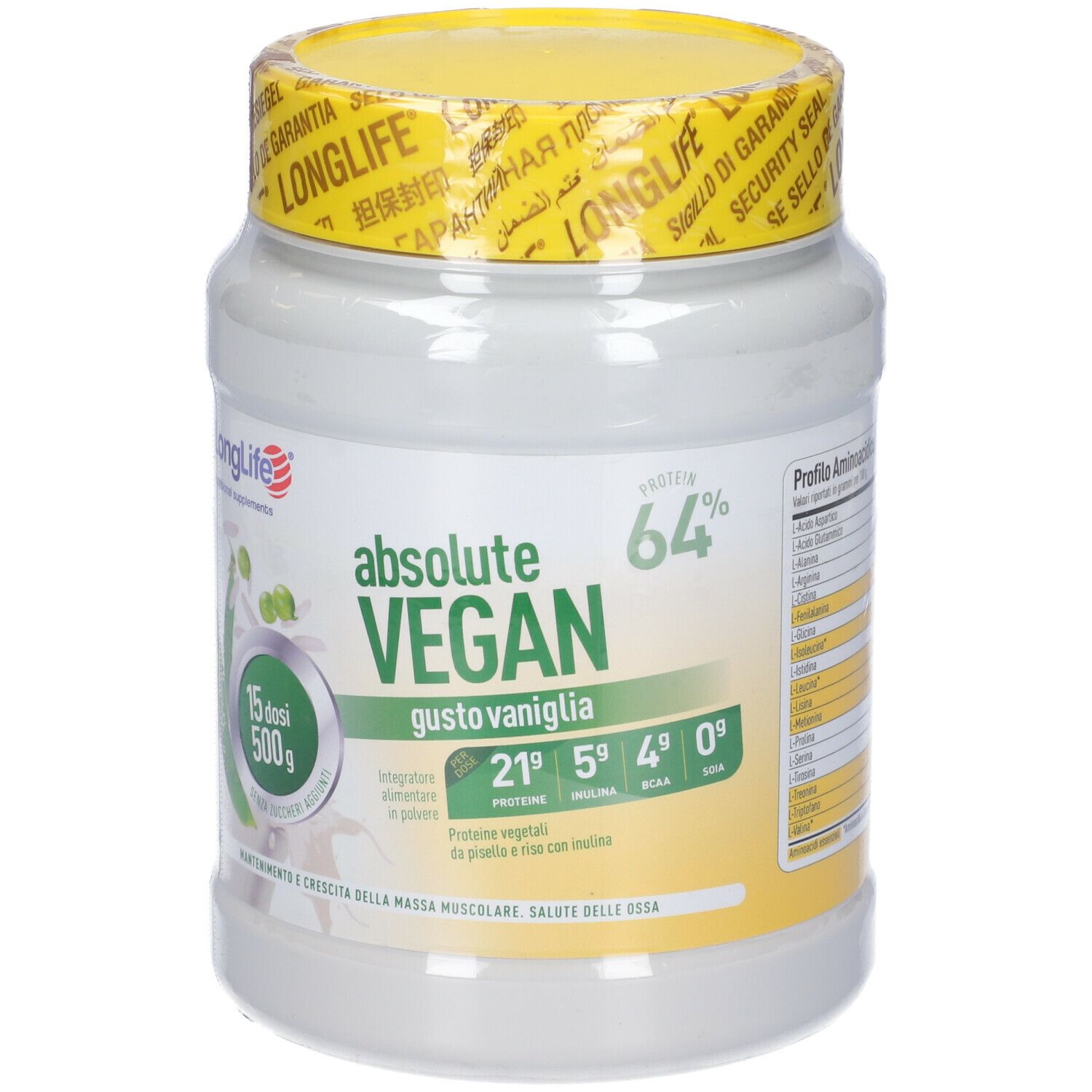 Longlife Absolute Vegan 500G