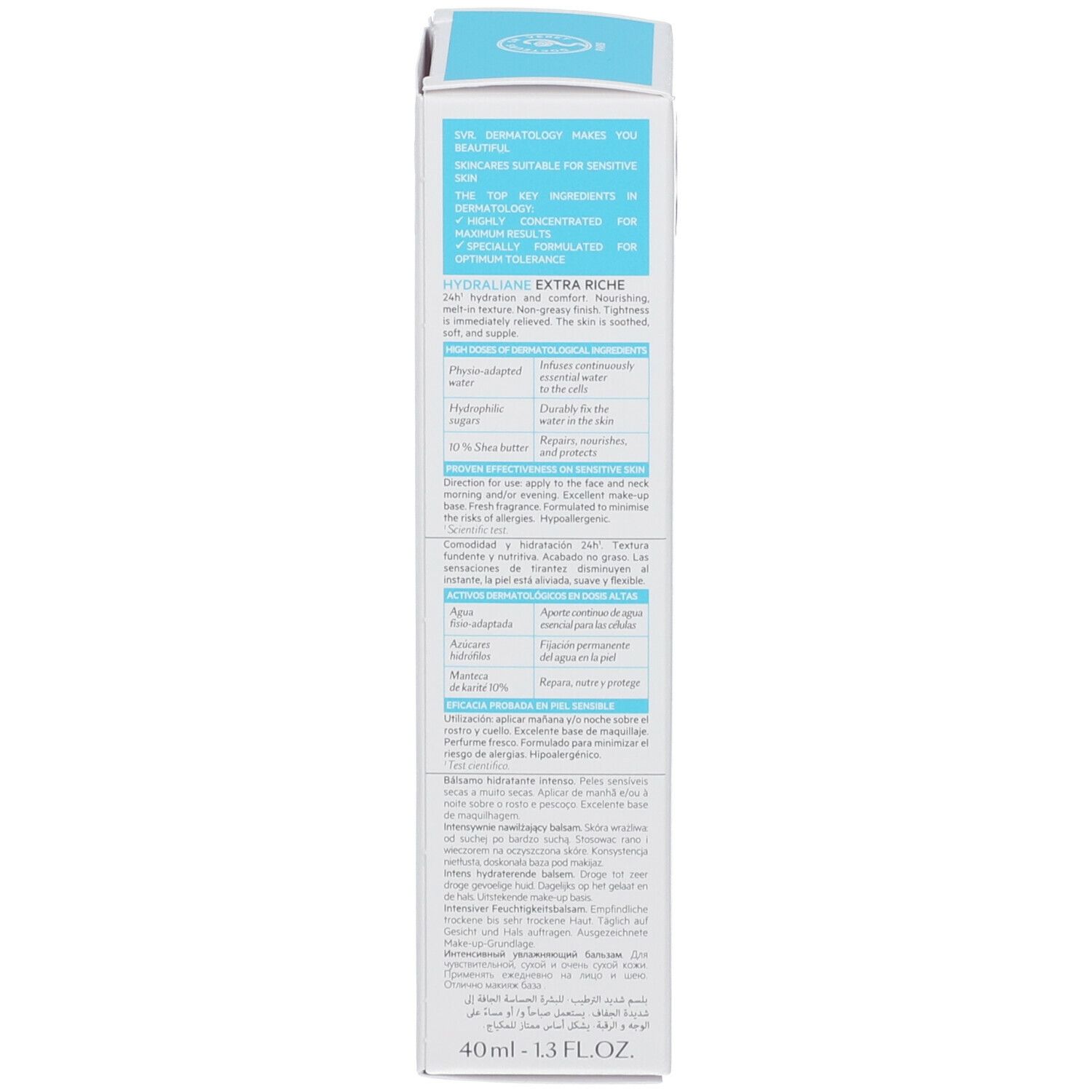SVR Hydraliane Crème Extra Riche