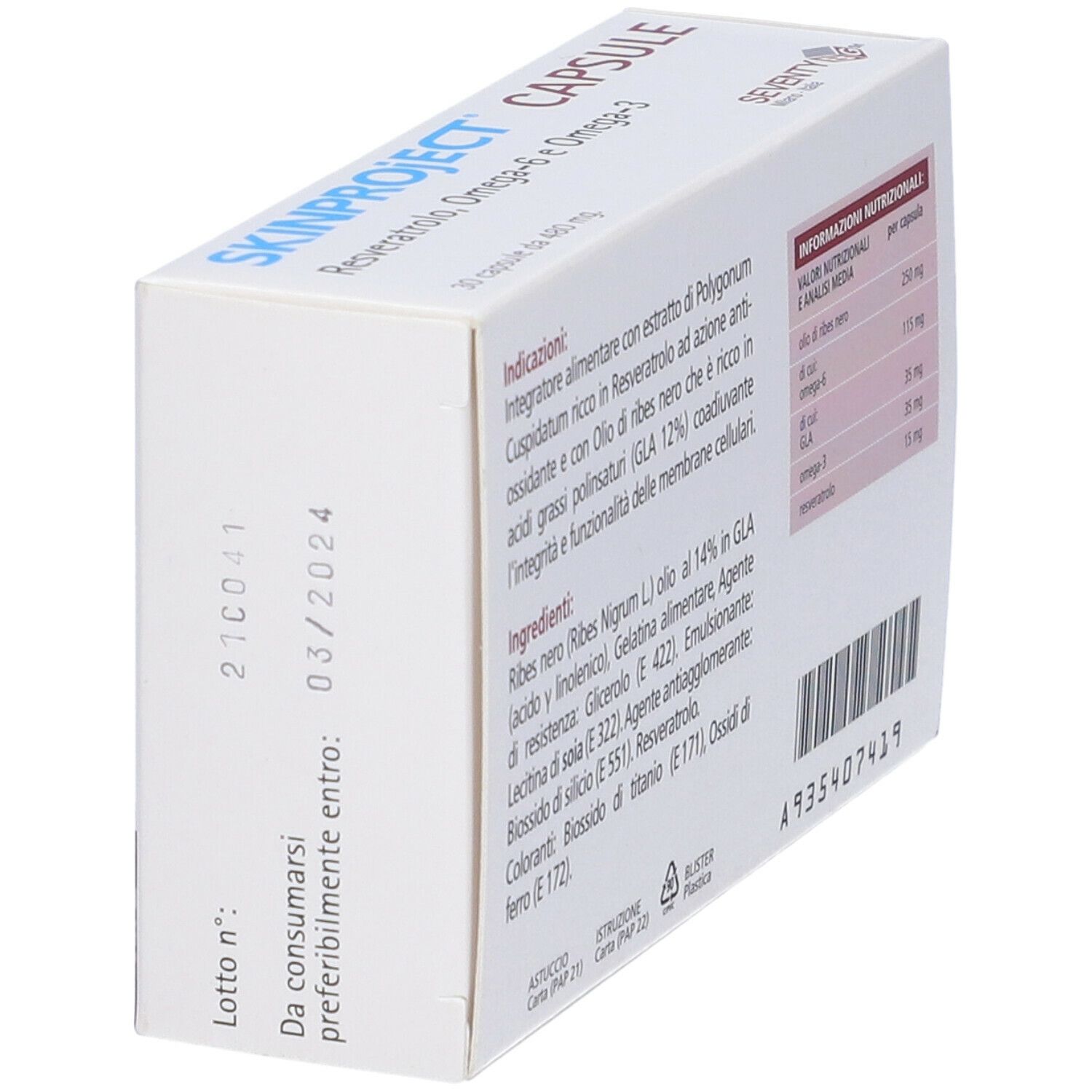 Skinproject 30 Capsule