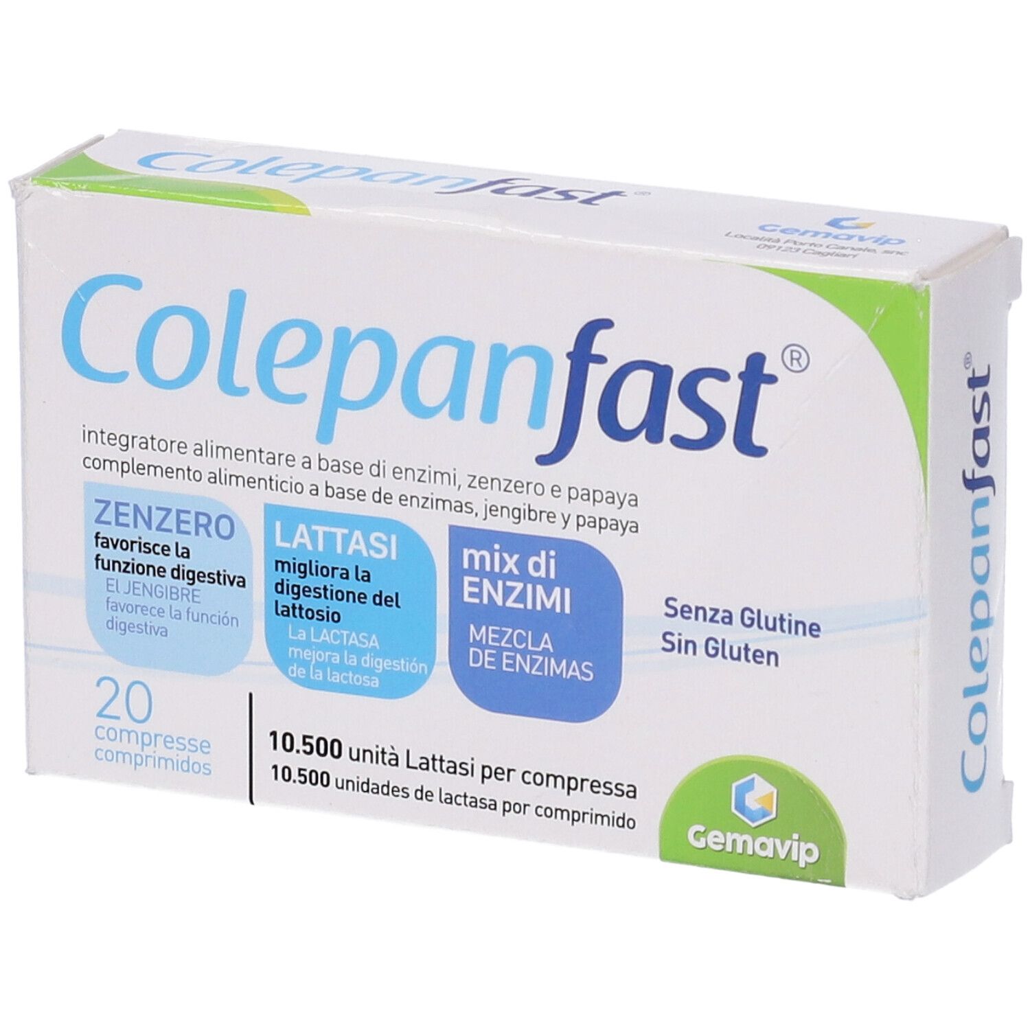 Colepanfast 20 Compresse