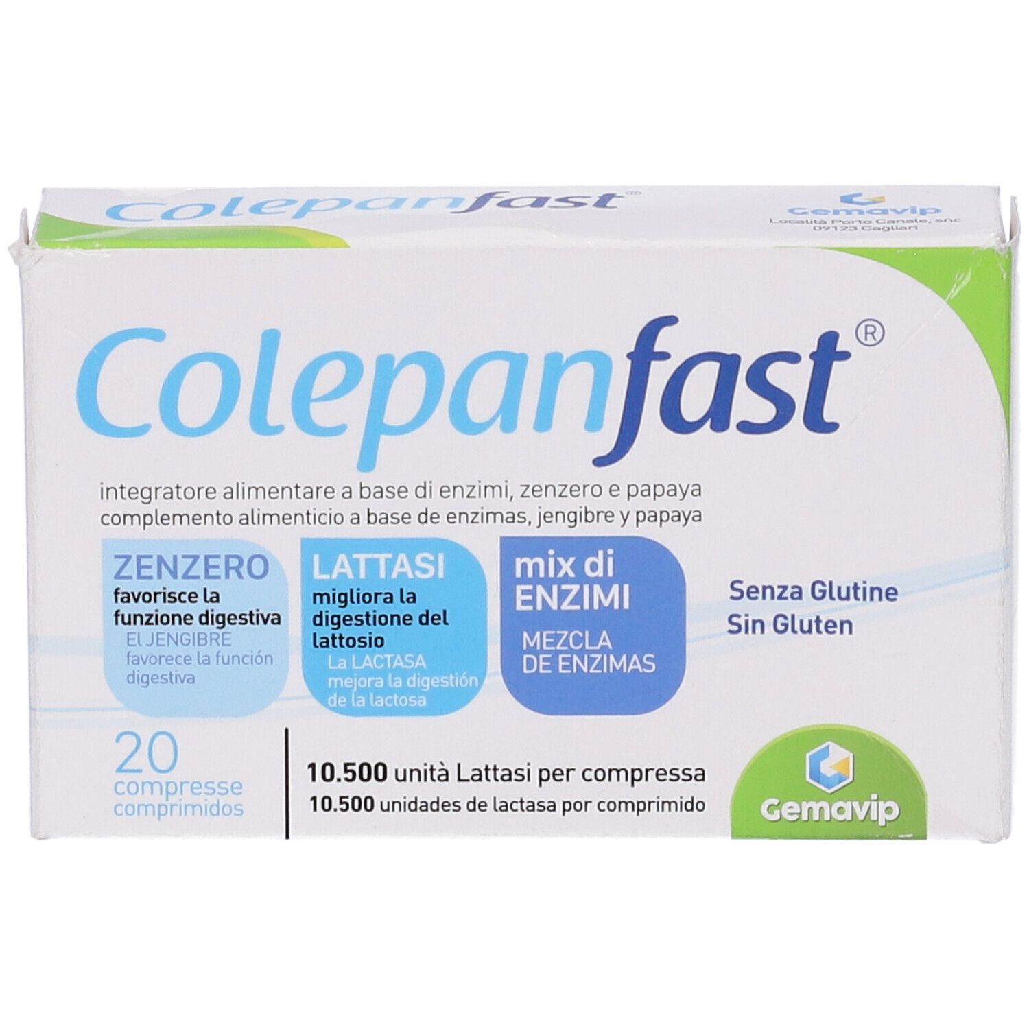 Colepanfast 20 Compresse