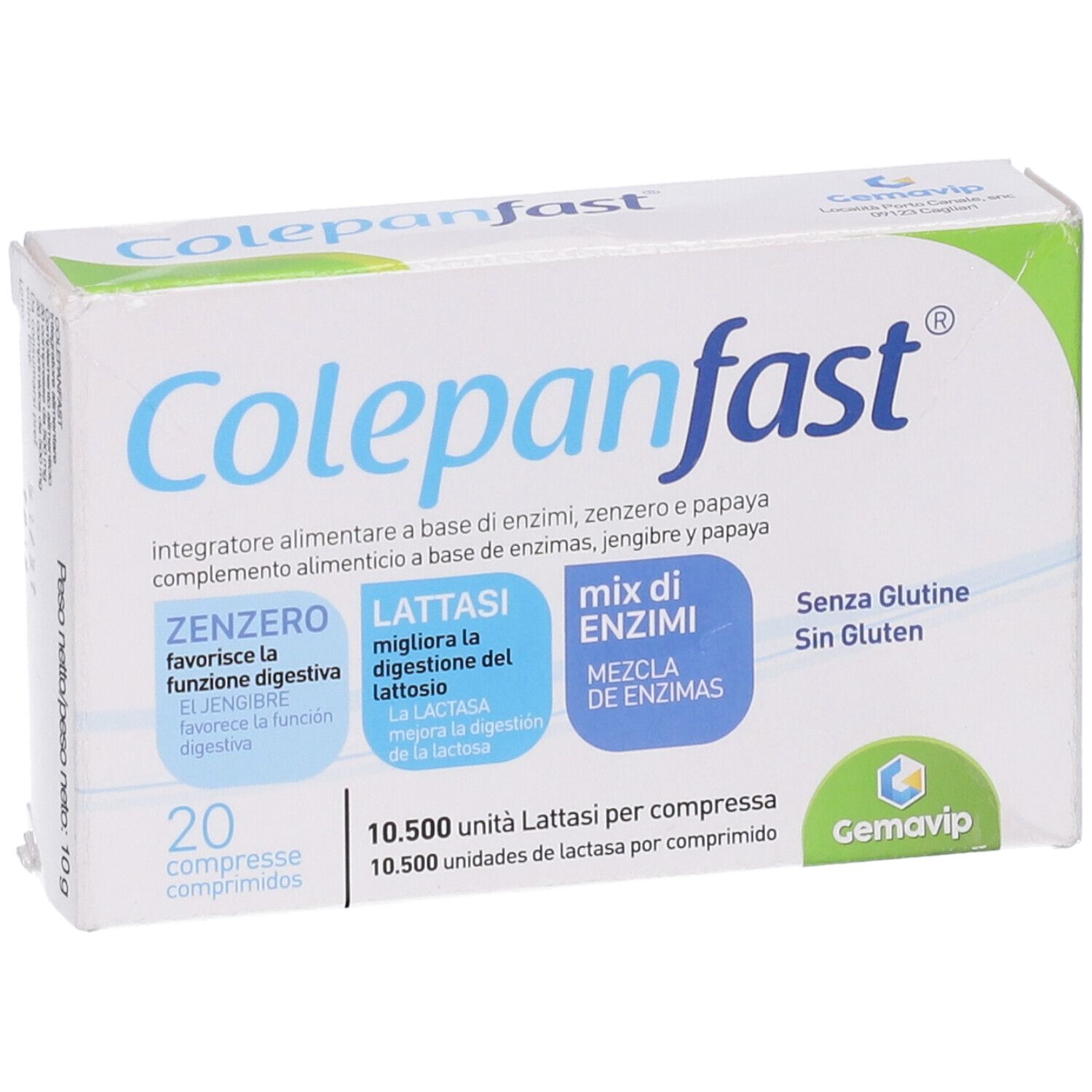 Colepanfast 20 Compresse