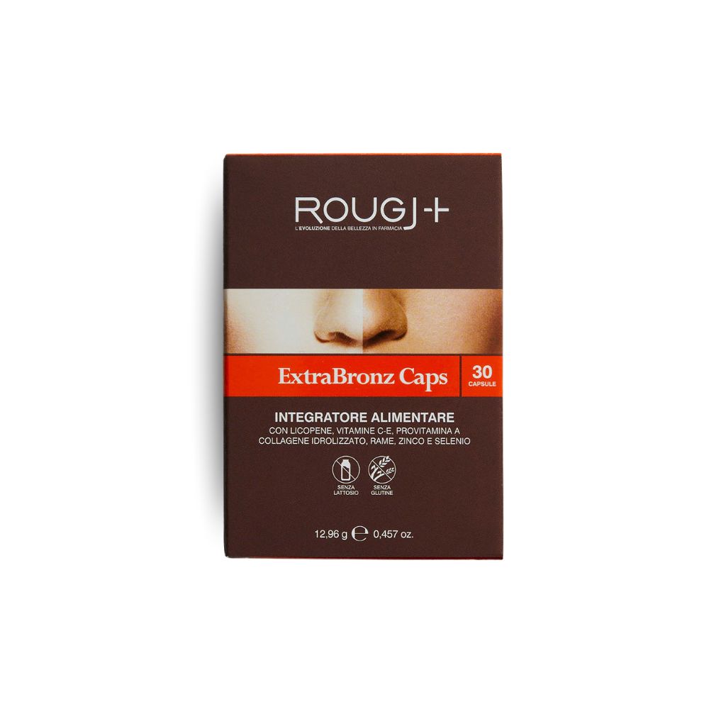 Rougj Caps ExtraBronz Integratore Alimentare Solare Capsule