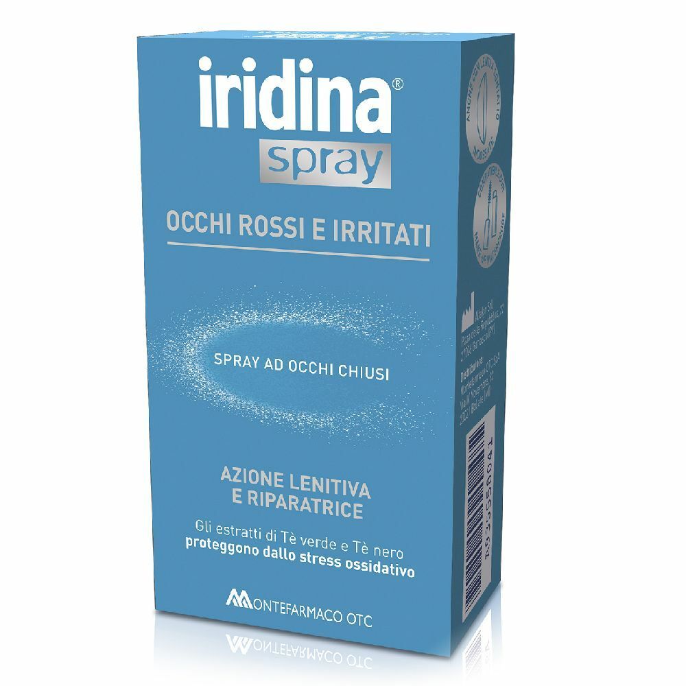 iridina® Spray Azione Palpebrale Occhi Rossi e Irritati