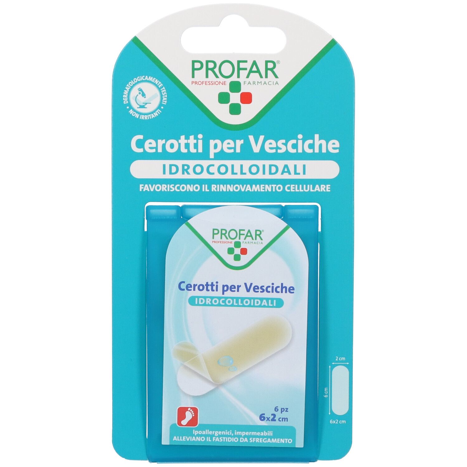 Profar Cerotto Vesciche Idrocolloidale 6x2 cm