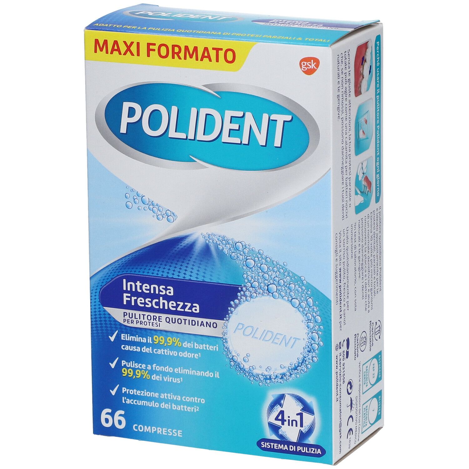 Polident Intensa Freschezza 66 compresse