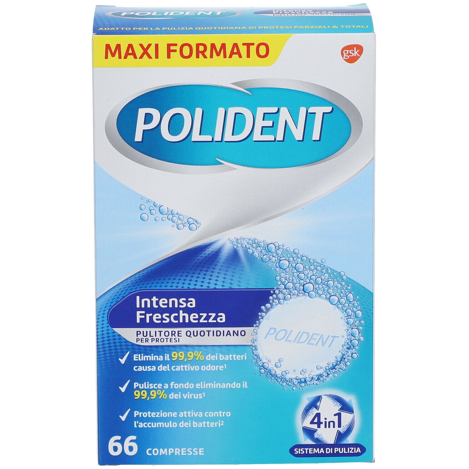 Polident Intensa Freschezza 66 compresse