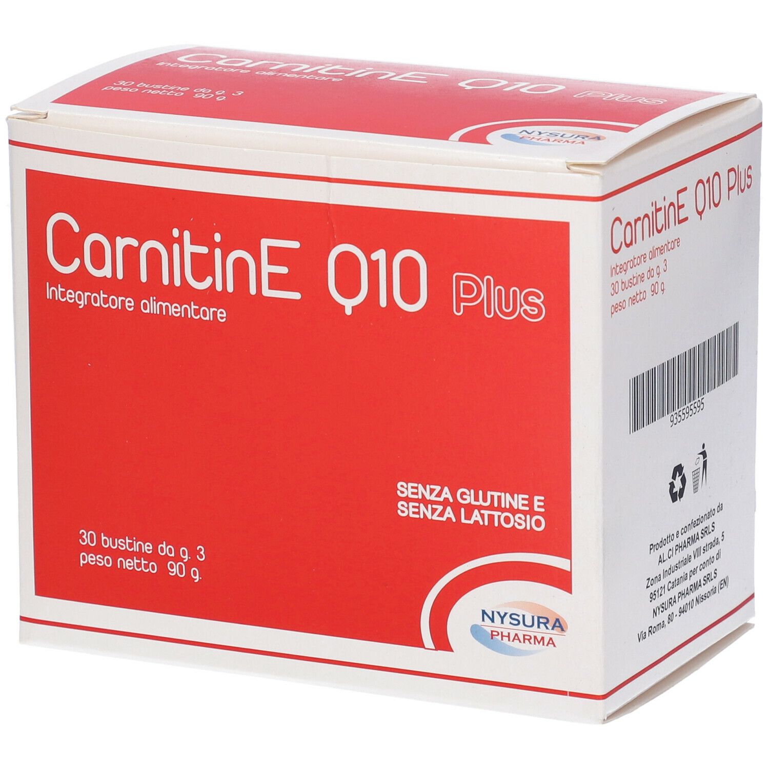 Carnitine Q10 Plus 30 Bustine