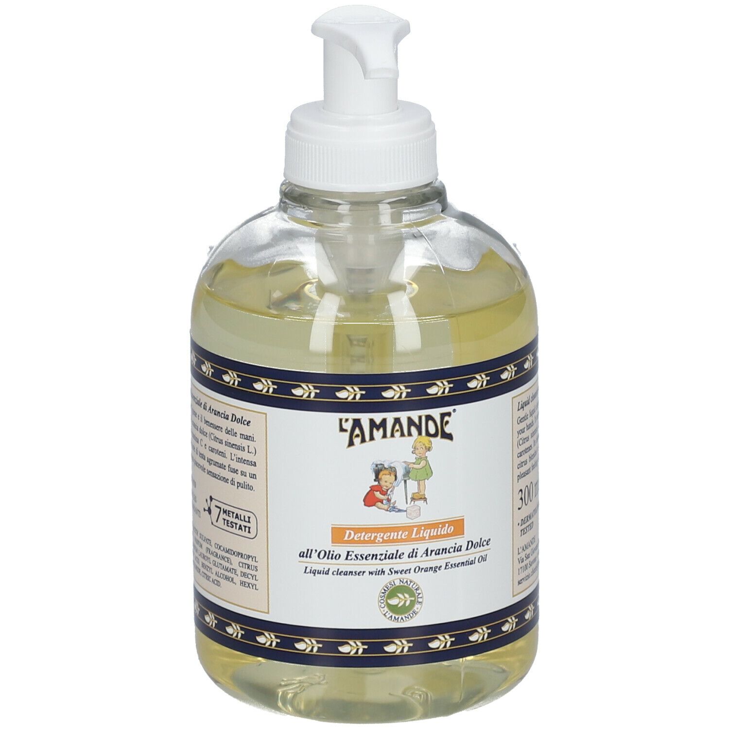 L'AMANDE® Detergente Liquido Arancia Dolce