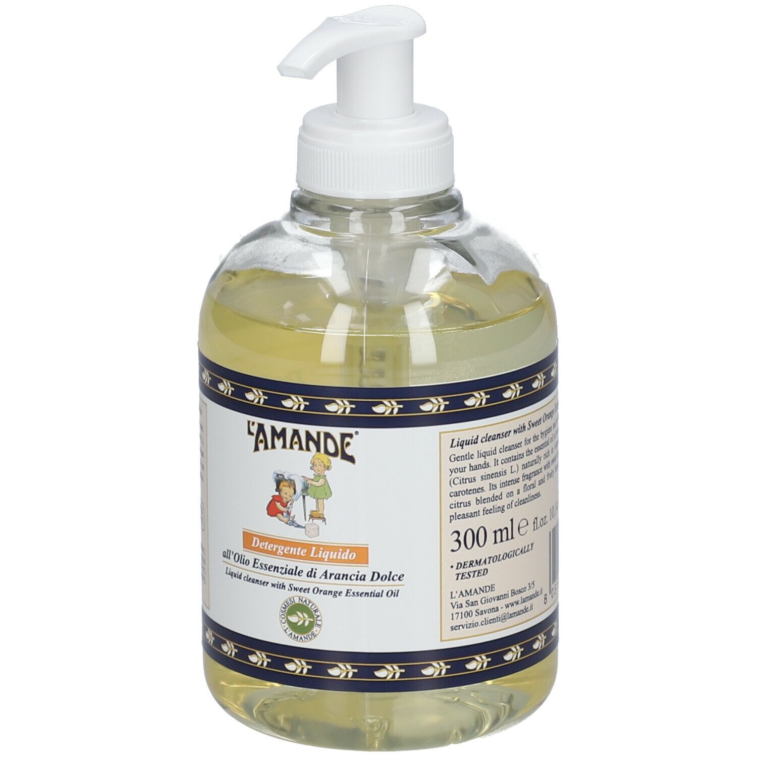 L'AMANDE® Detergente Liquido Arancia Dolce