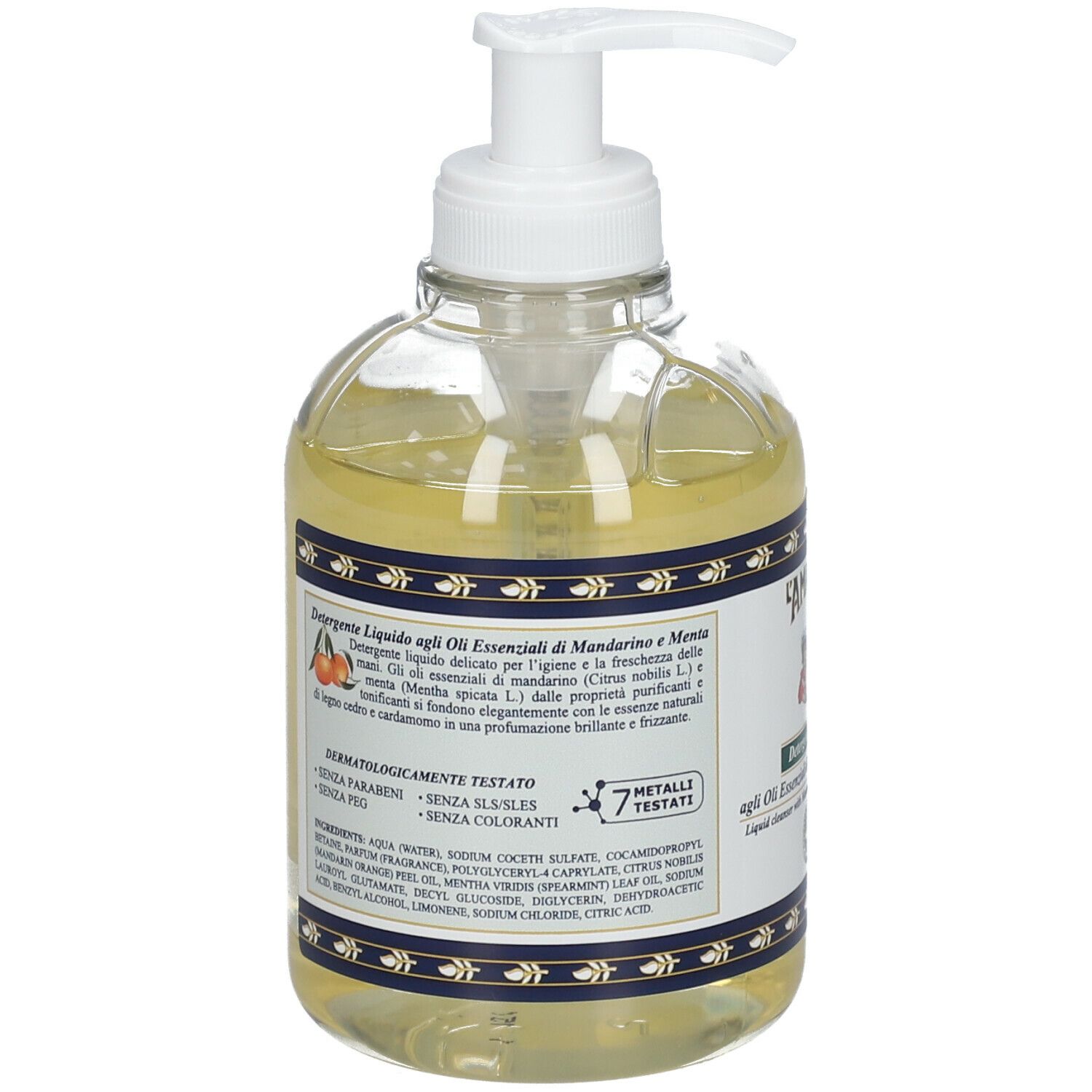 L'AMANDE® Detergente Liquido Mandarino e Menta